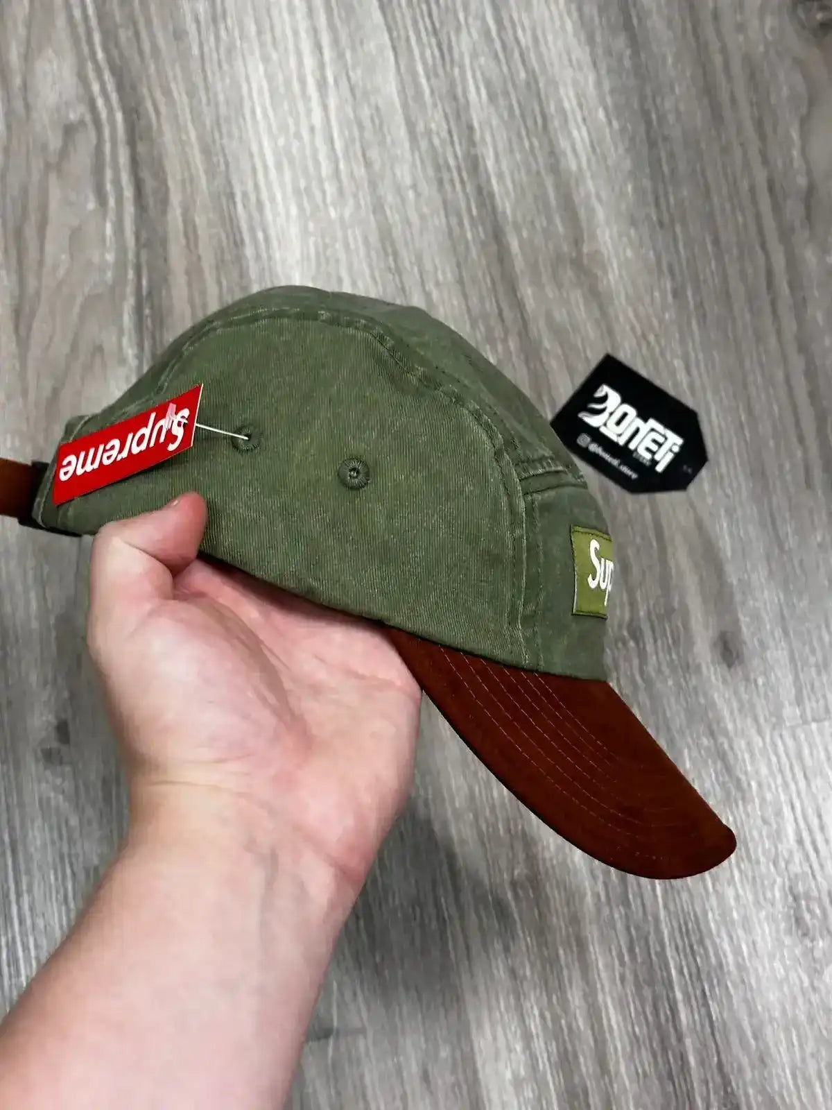 BONÉ SUP BROWN GREEN