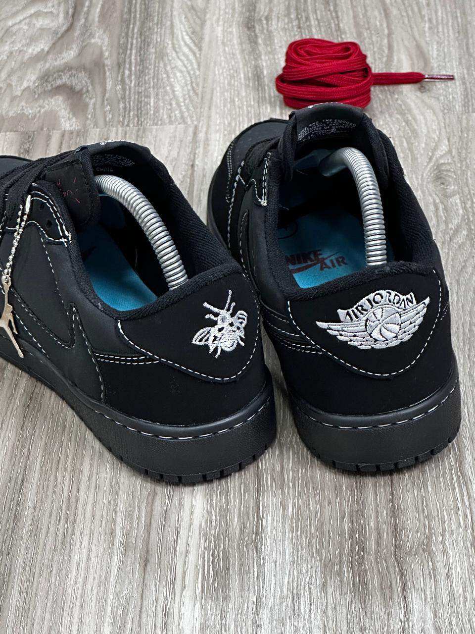 TÊNIS NK JORDAN 1 X TRAVIS BLACK PHANTOM