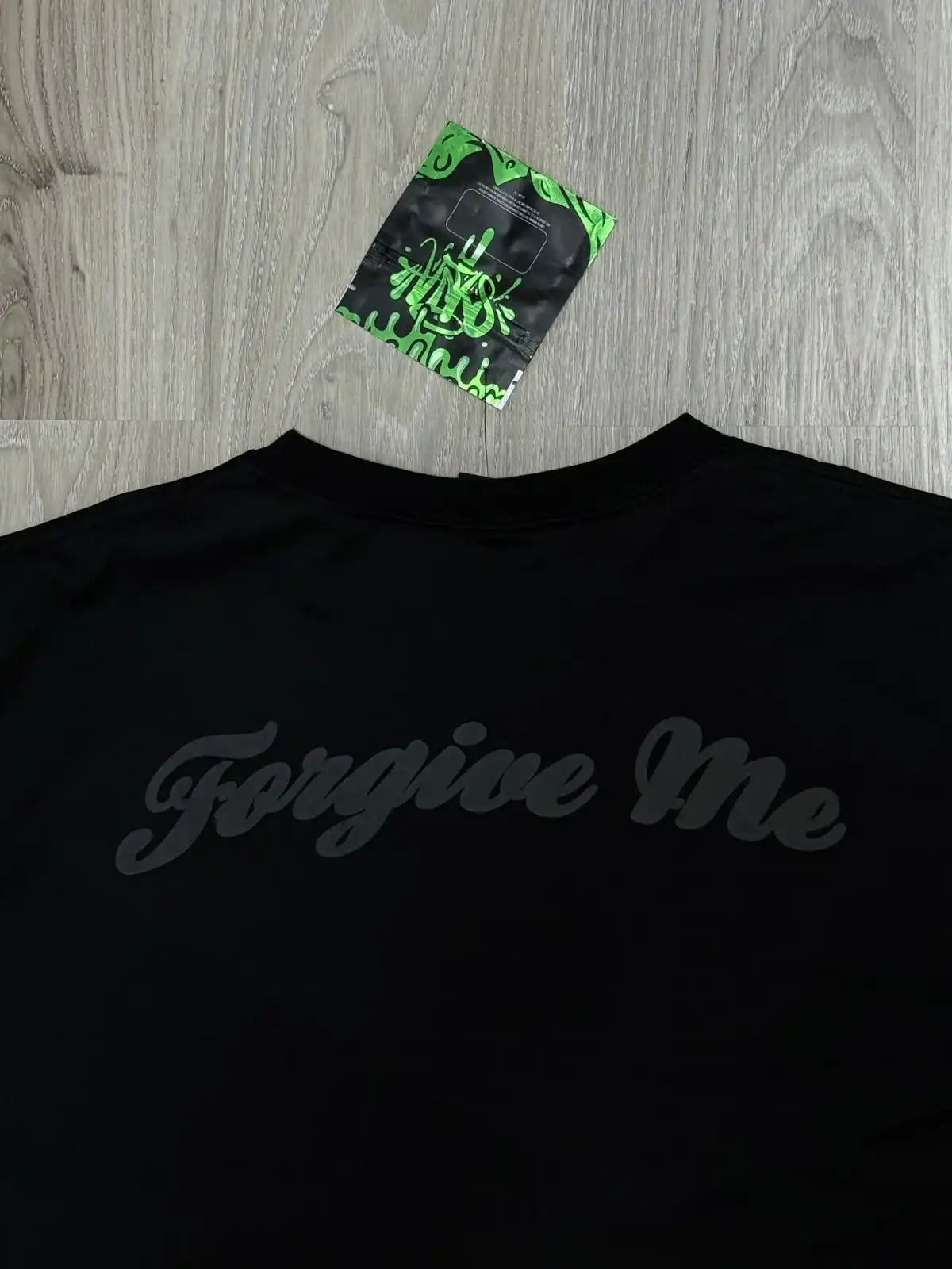 CAMISETA SYNA FORGIVE ME TST - PRETA