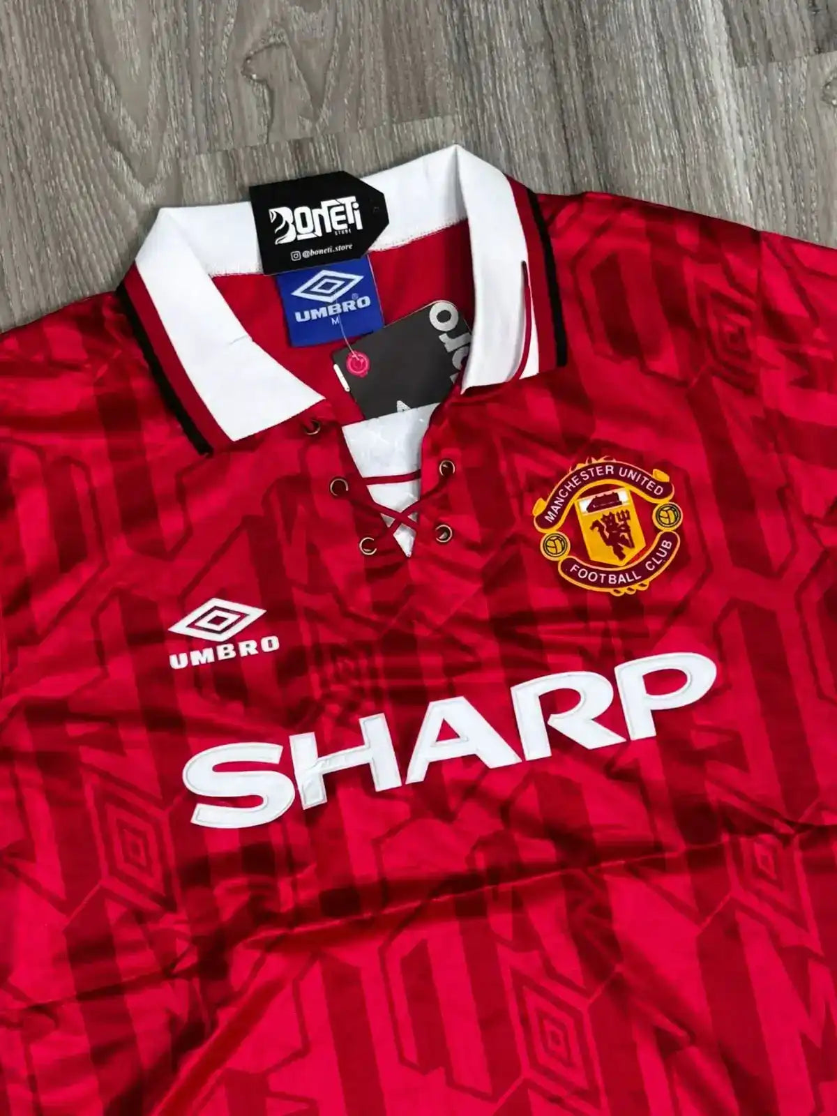 CAMISA RETRÔ MANCHESTER UNITED 93/94 - VERMELHA