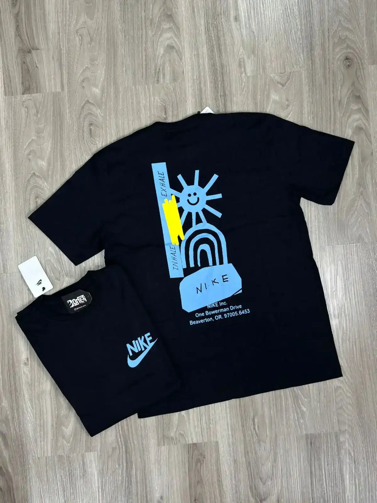 CAMISETA NK IN HALE - PRETA