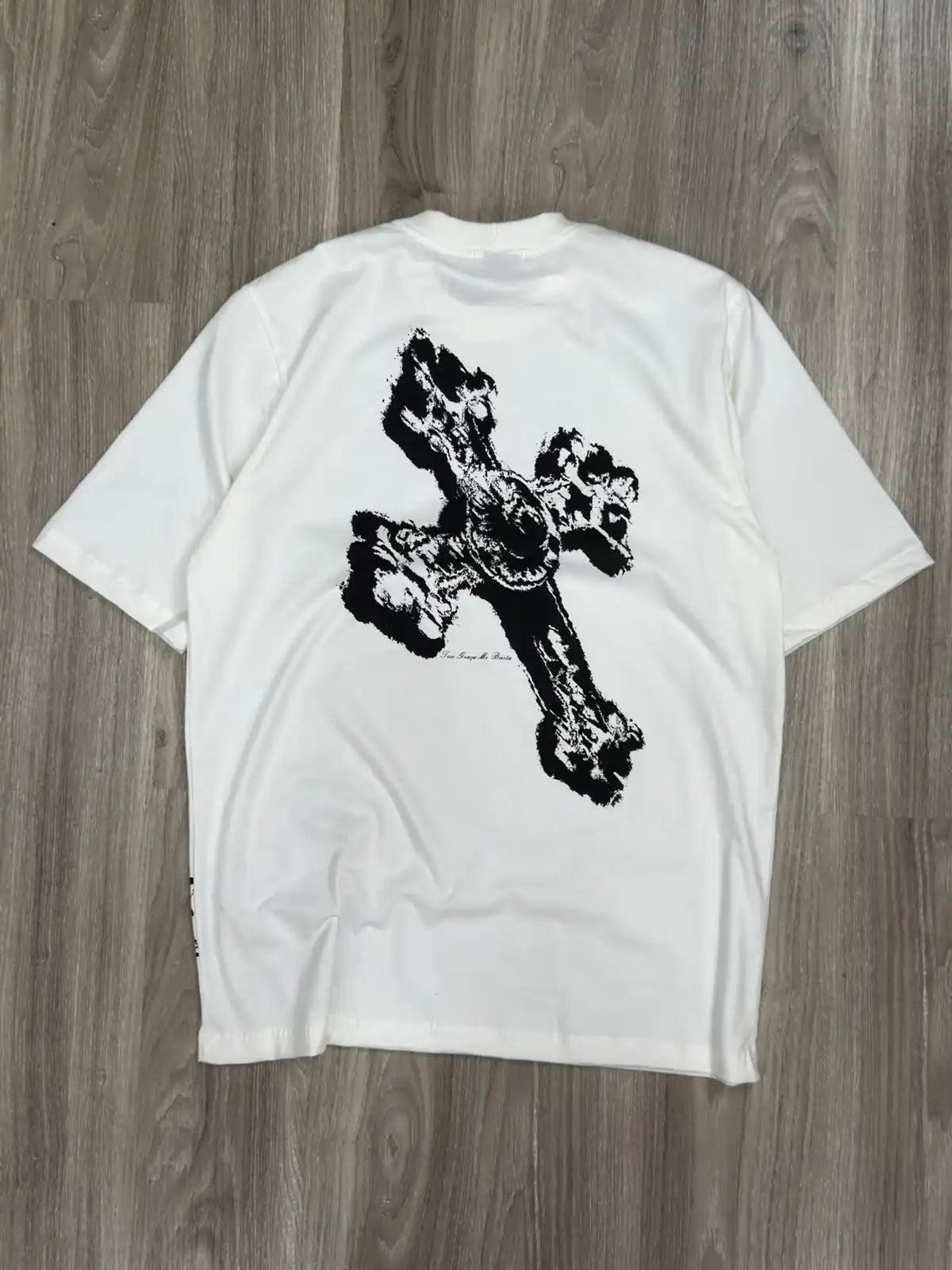 CAMISETA OVERSIZED OPLAN SAINT CLUB - OFFWHITE
