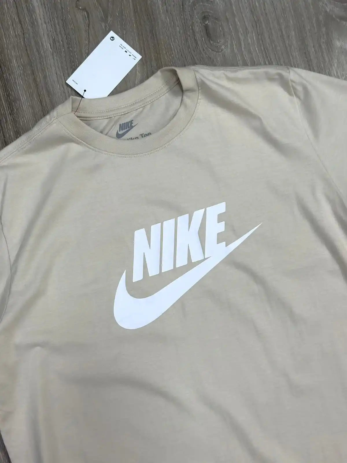 CAMISETA NK ICON - BEGE