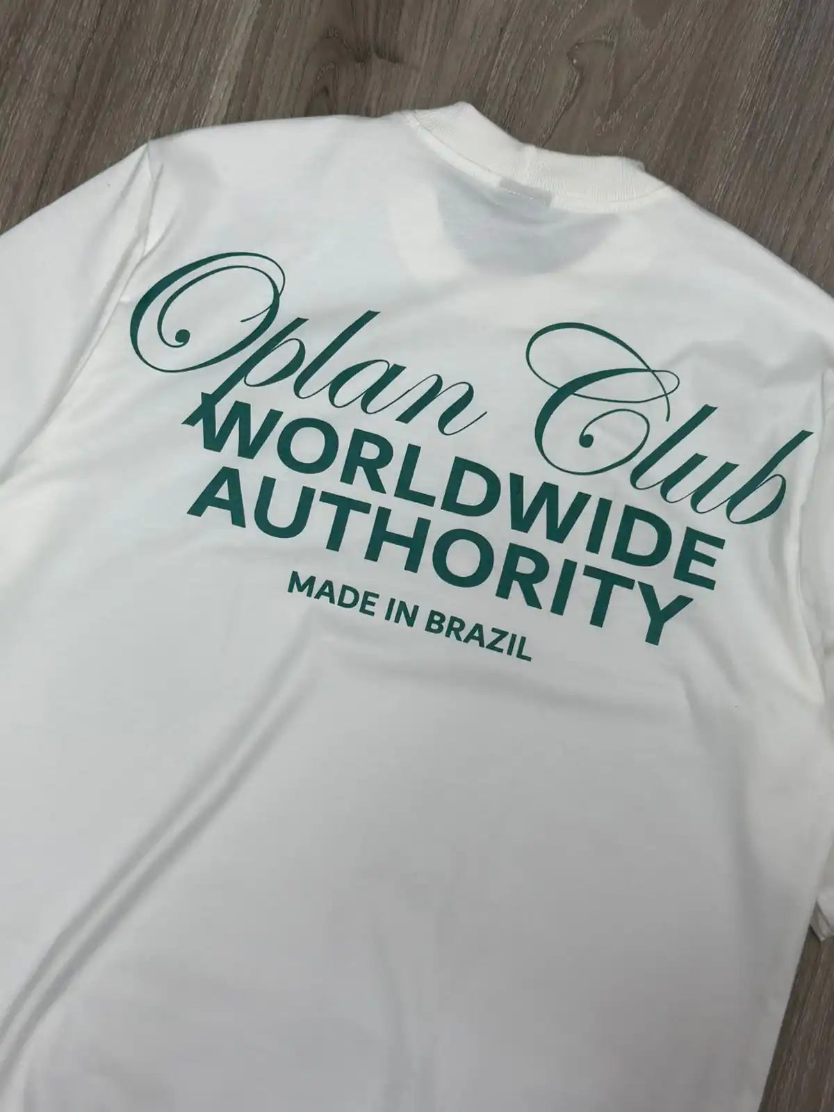 CAMISETA OVERSIZED OPLAN CLUB WORLDWIDE - OFFWHITE