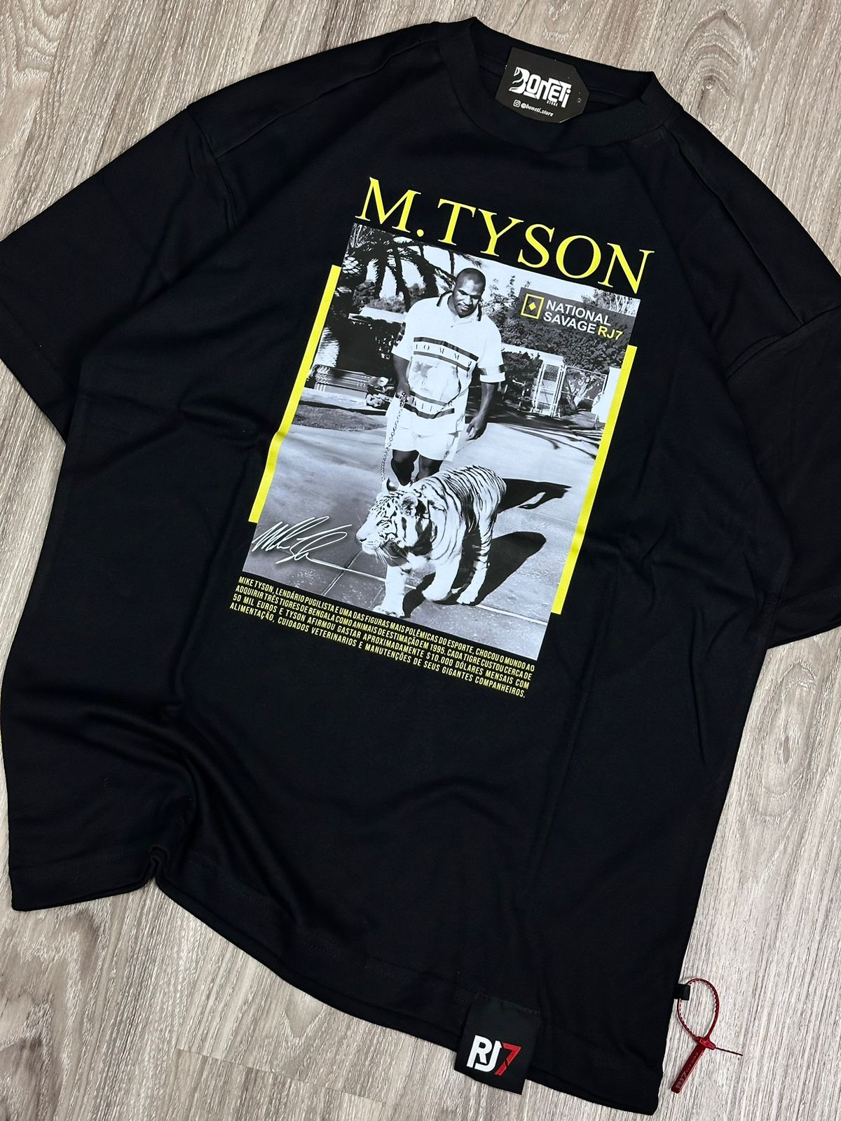 CAMISETA OVERSIZED RJ7 M. TYSON