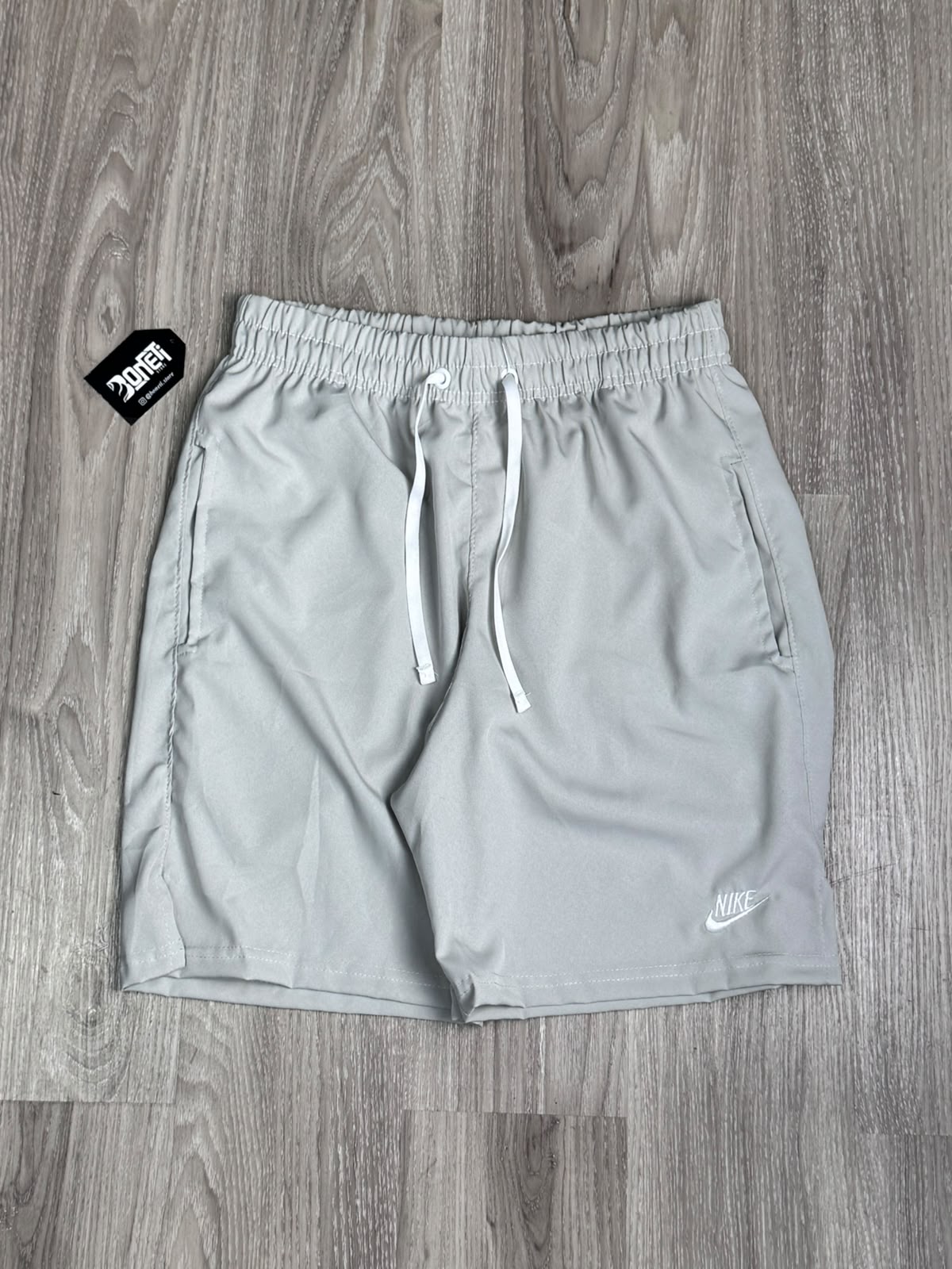 【美品✨】SHISHIKUI CAMI NKIT Short / gray SHORTS TACTEL NK CLUB BORDADO - CINZA CLARO – Boneti Store | Oficial