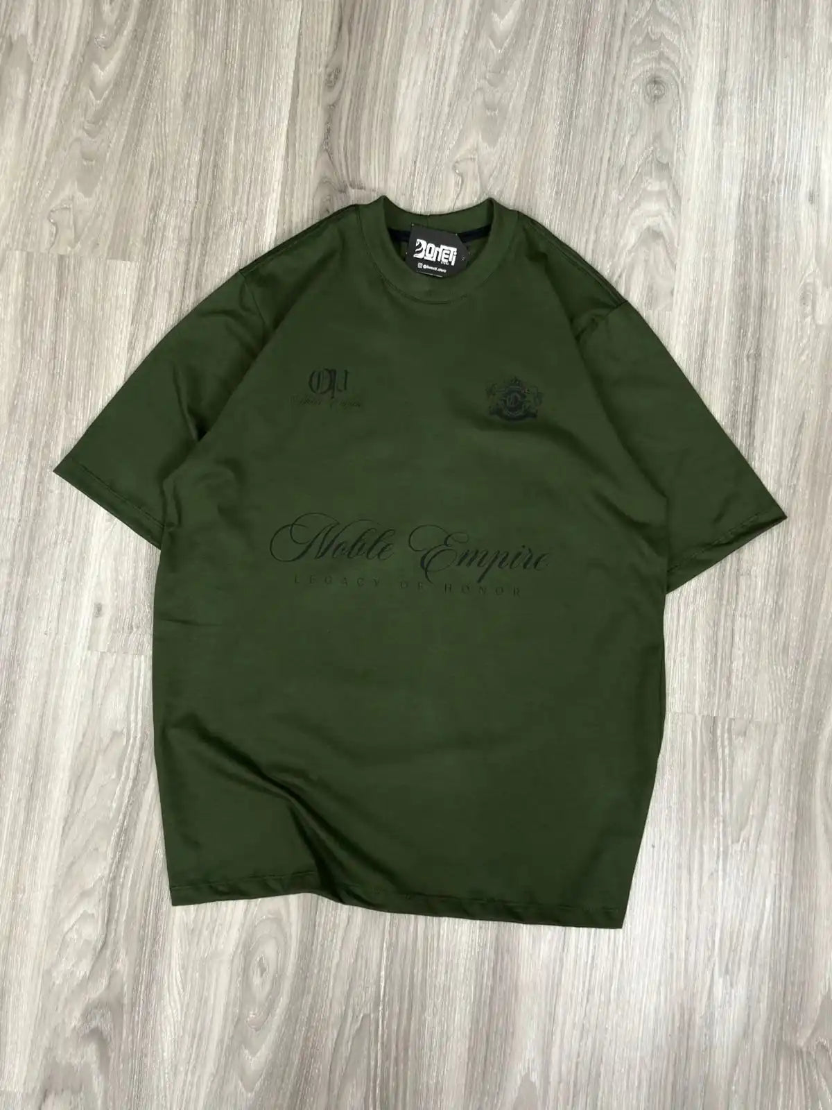 CAMISETA OVERSIZED OPLAN LEGACY - VERDE