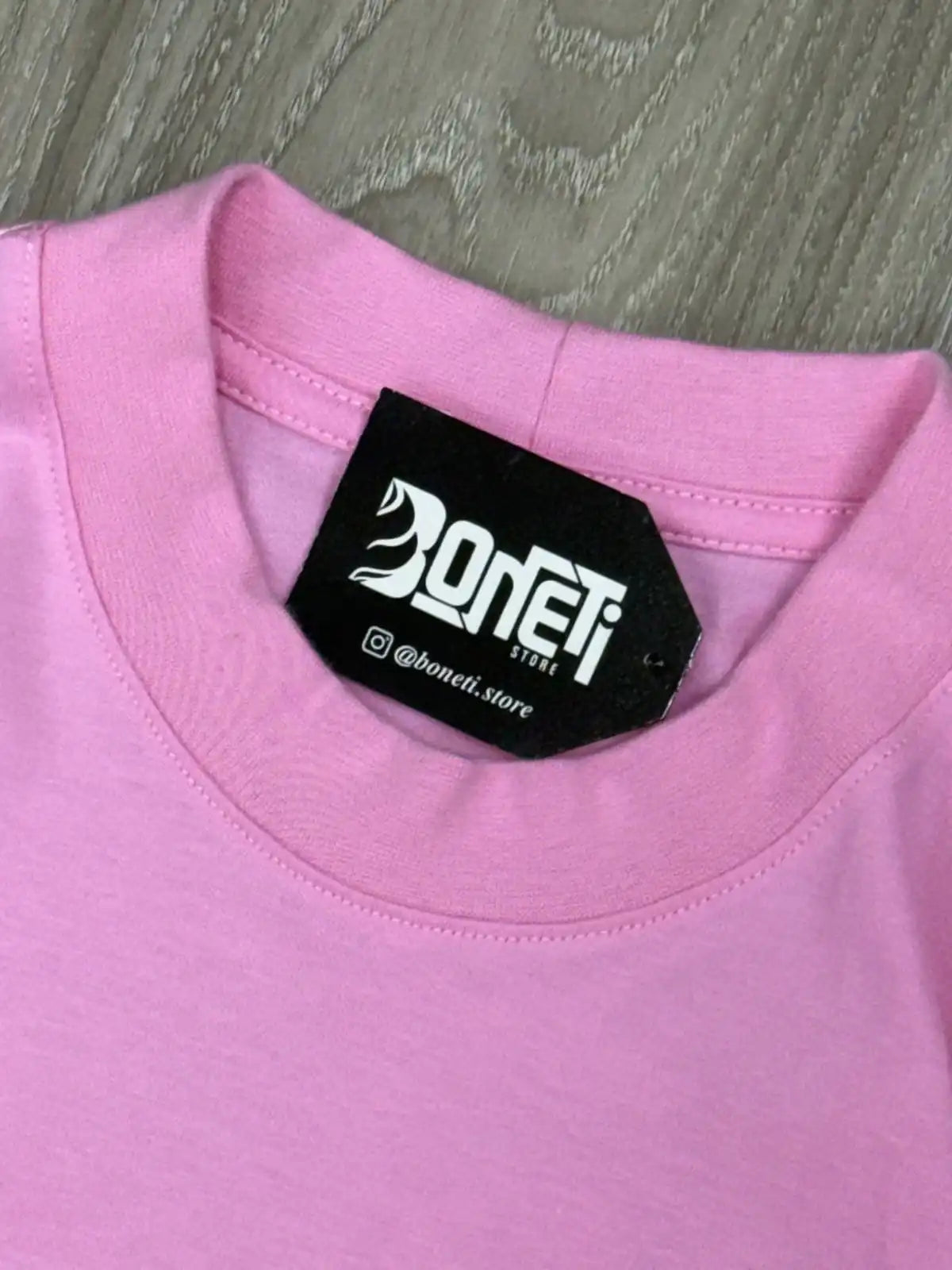 CAMISETA OVERSIZED OPLAN ARABIC - ROSA