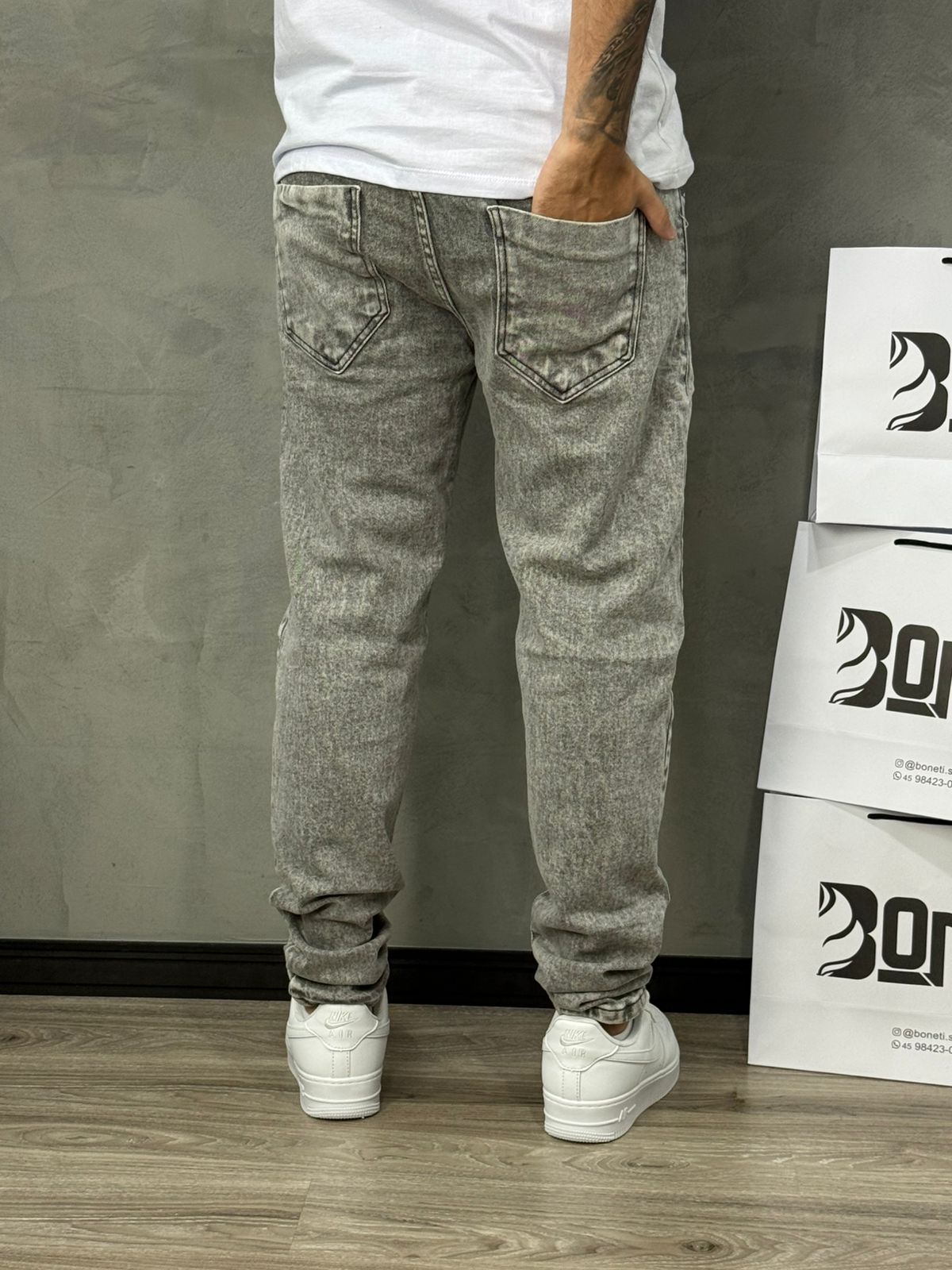 CALÇA JEANS SKINNY ESTONADA JAY JONES - 8478