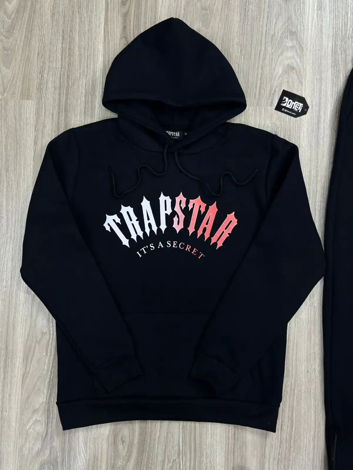 CONJUNTO TRAPSTAR IT'S A SECRET - PRETO