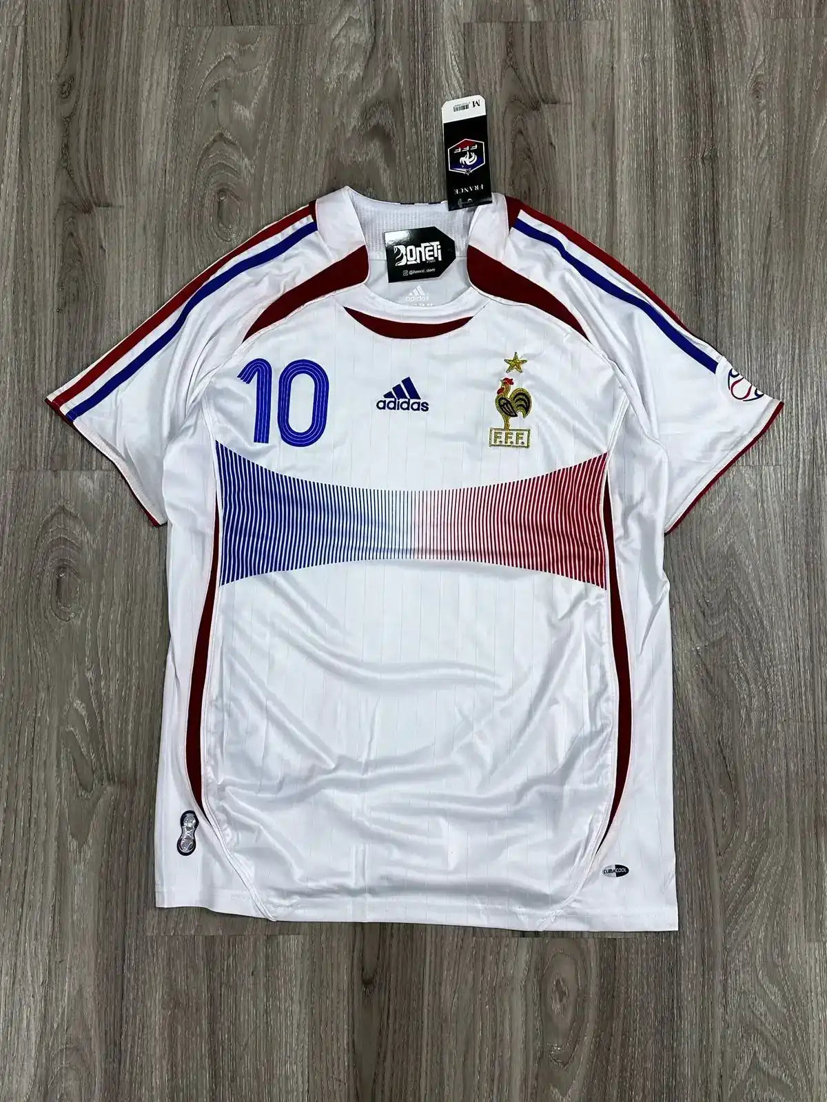 CAMISA RETRÔ FRANÇA ZIDANE 2006