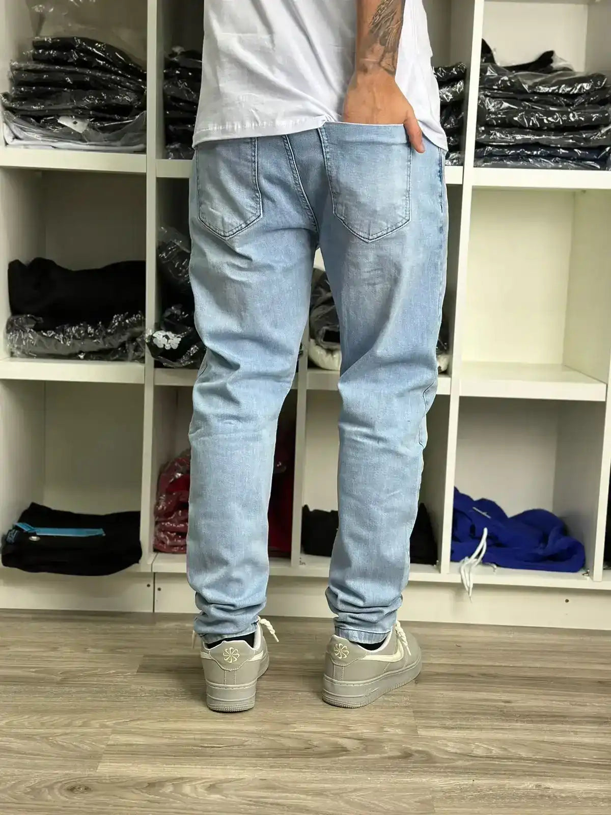 CALÇA JEANS AZUL SKINNY JAY JONES - 8073