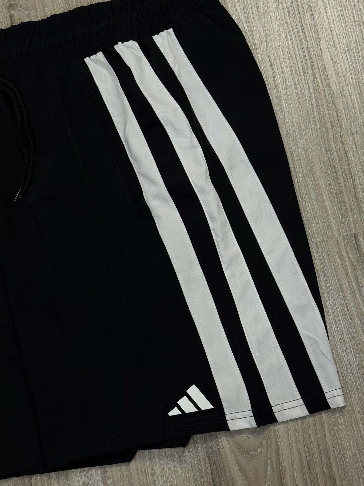 SHORTS TACTEL ADD CHELSEA LISTRA - PRETO