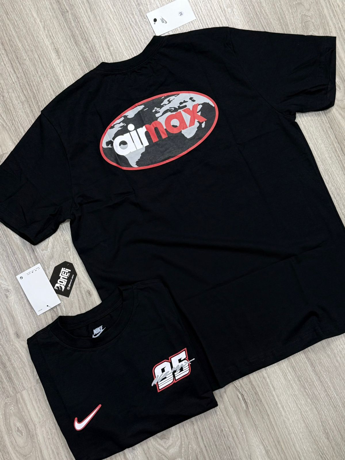 CAMISETA NK AIR MAX 95 - PRETA