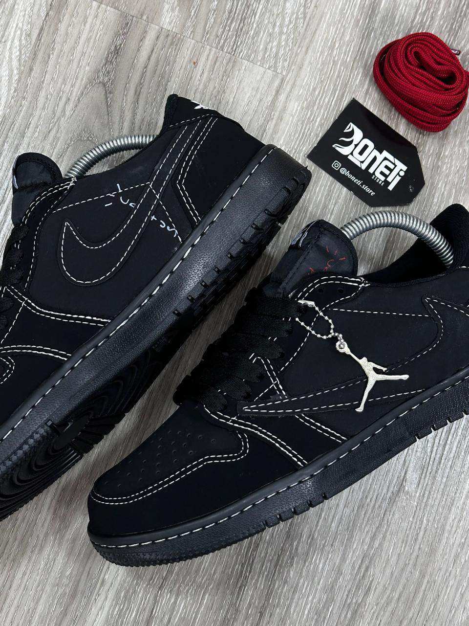 TÊNIS NK JORDAN 1 X TRAVIS BLACK PHANTOM