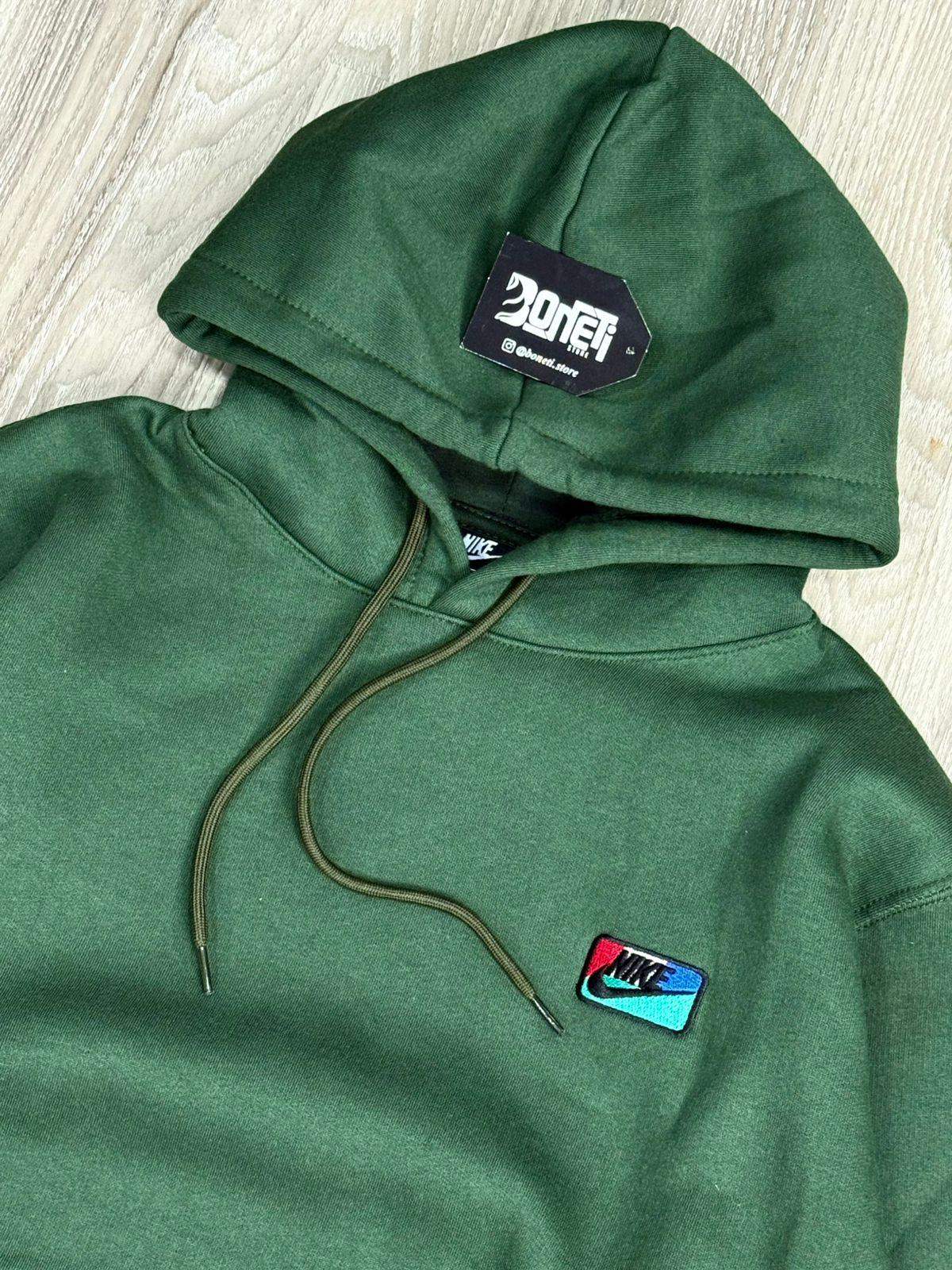 MOLETOM CANGURU NK PATCH NINO - VERDE