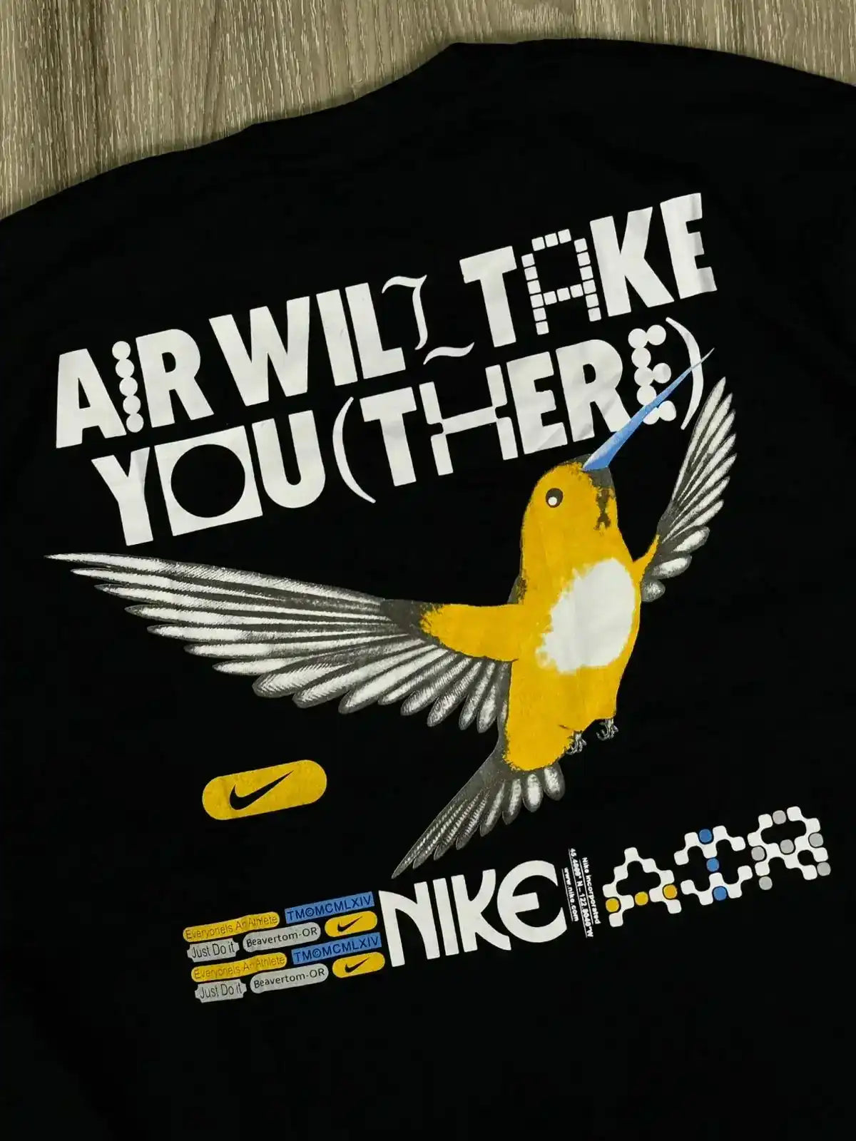 CAMISETA NK AIR BEAVERTON - PRETA