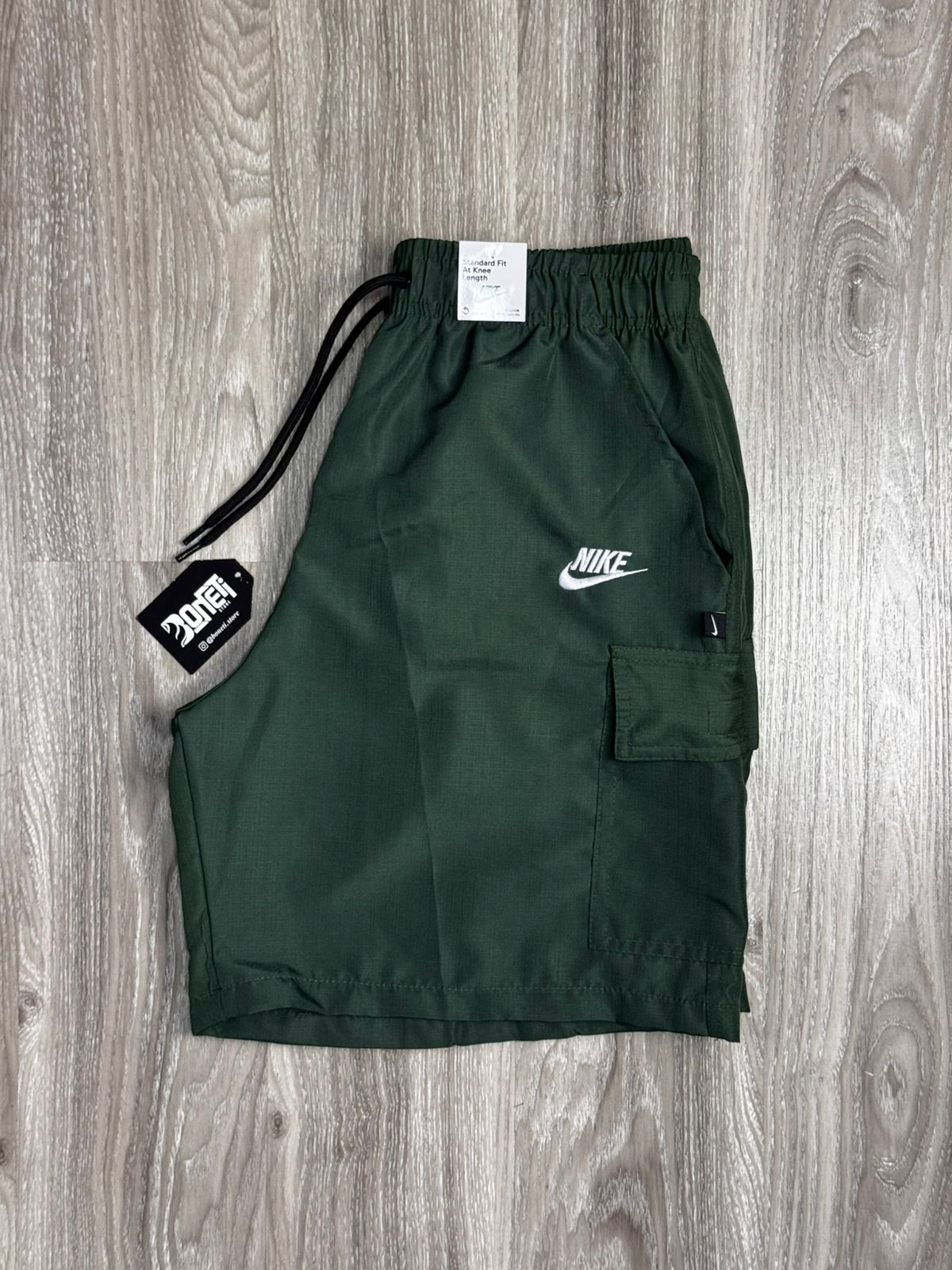 SHORTS RIPSTOP CARGO NK CLUB - VERDE DARK – Boneti Store | Oficial