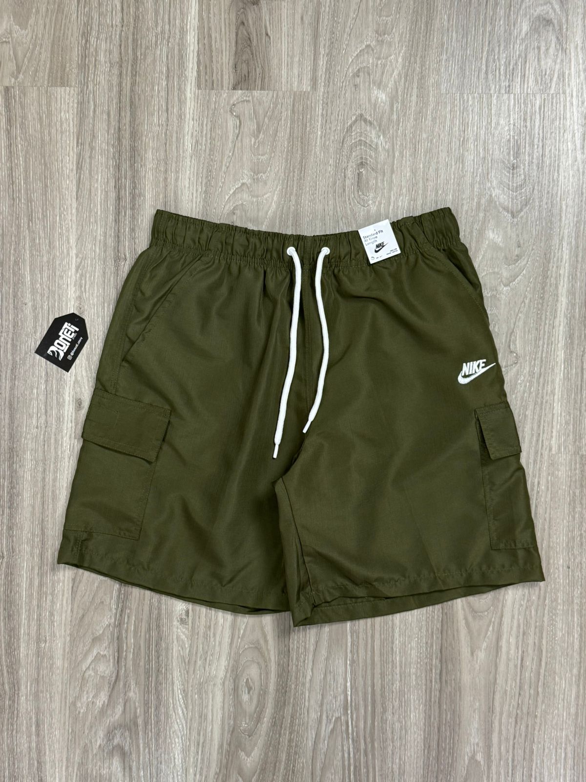 SHORTS RIP STOP CARGO NK CLUB - VERDE MUSGO