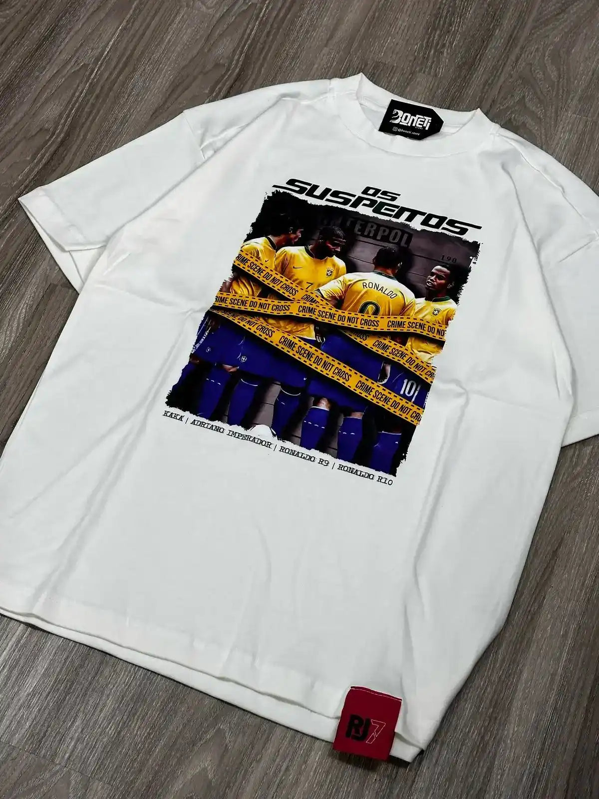 CAMISETA OVERSIZED RJ7 NOT CROSS - OFFWHITE