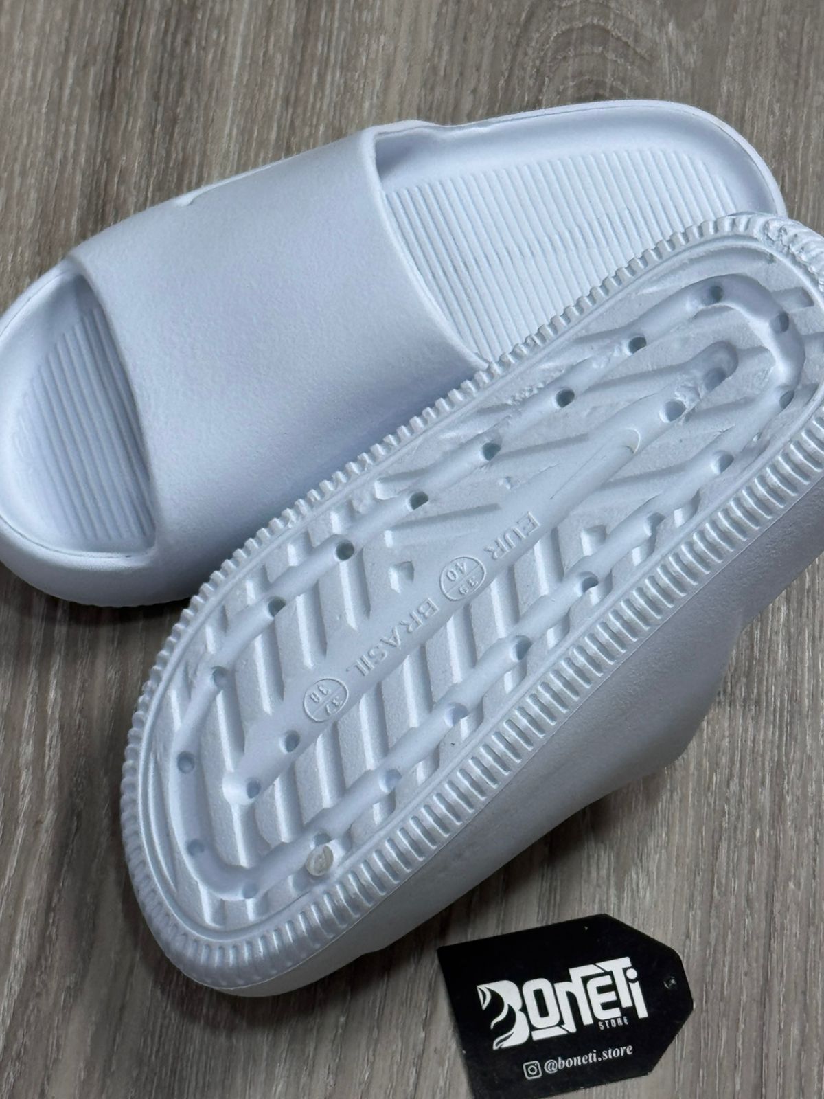 CHINELO SLIDE NK CALM - BRANCO