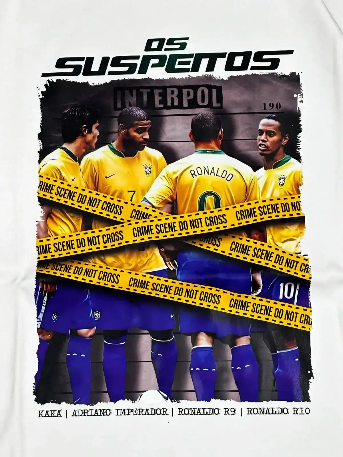 CAMISETA OVERSIZED RJ7 NOT CROSS - OFFWHITE