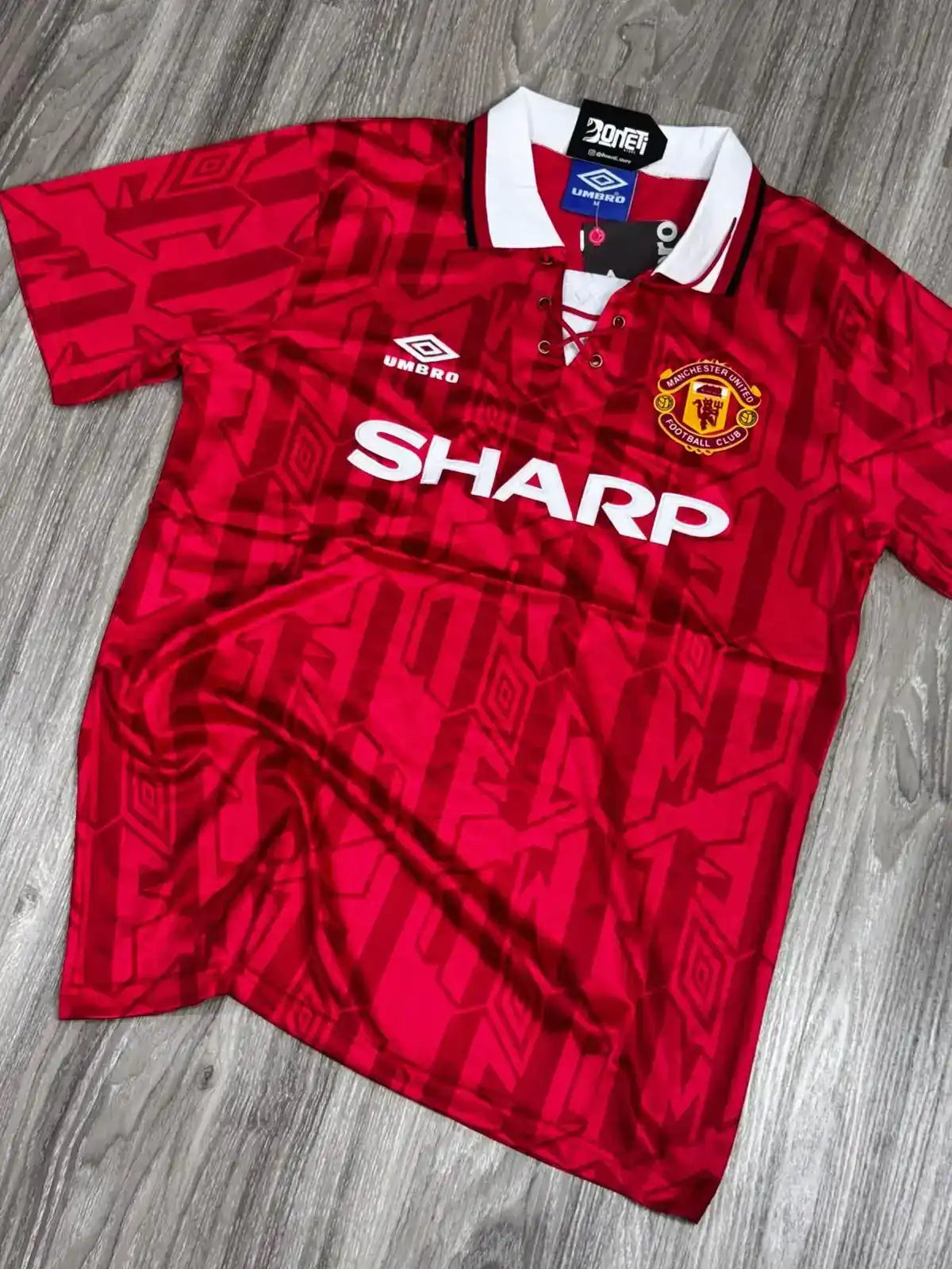 CAMISA RETRÔ MANCHESTER UNITED 93/94 - VERMELHA