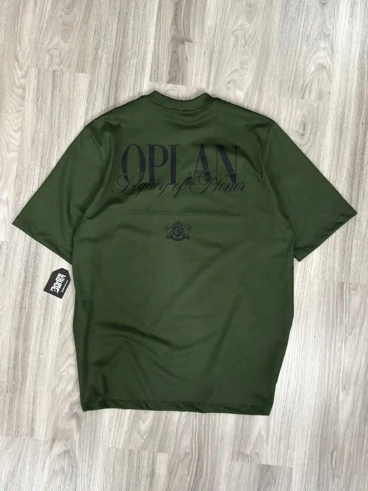CAMISETA OVERSIZED OPLAN LEGACY - VERDE