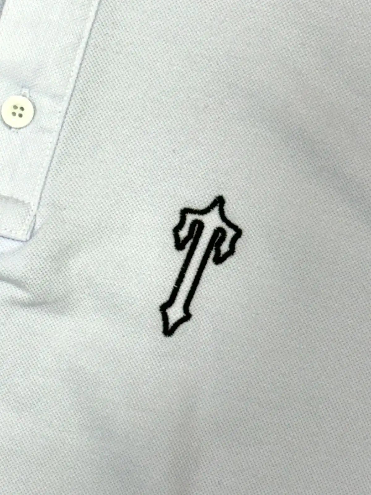 CAMISA POLO TRAPSTAR IRONGATE - BRANCA