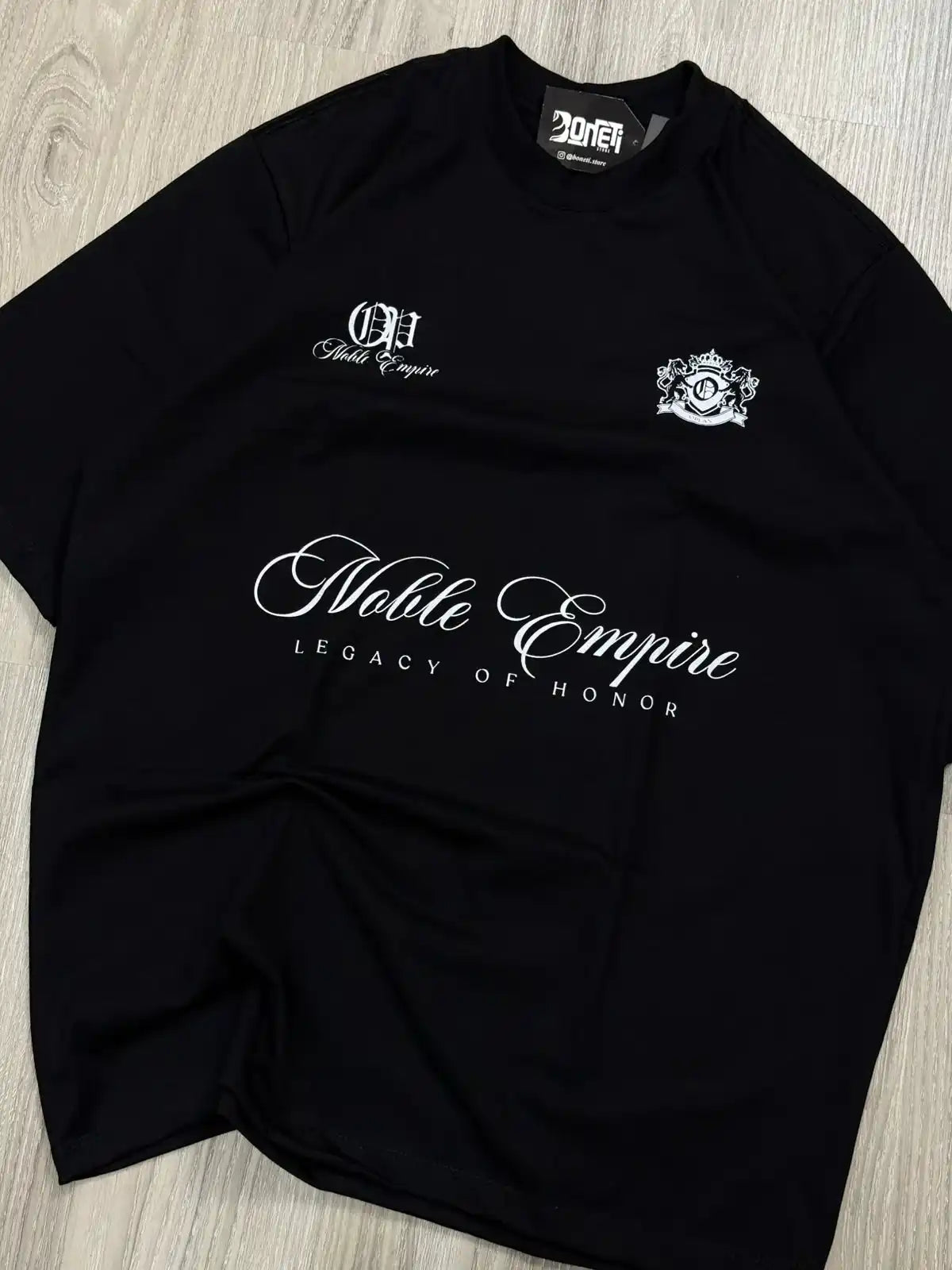 CAMISETA OVERSIZED OPLAN LEGACY - PRETA