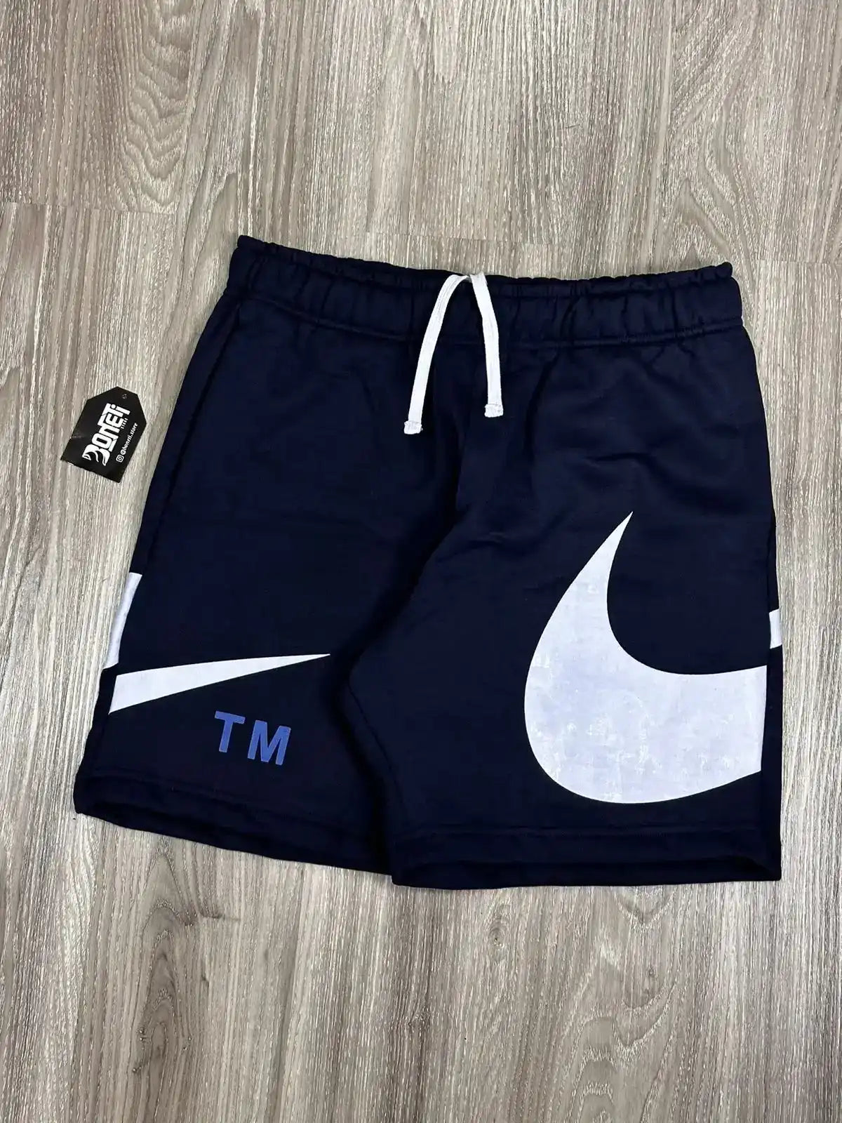 SHORTS MOLETOM NK BIG SWOOSH - AZUL MARINHO