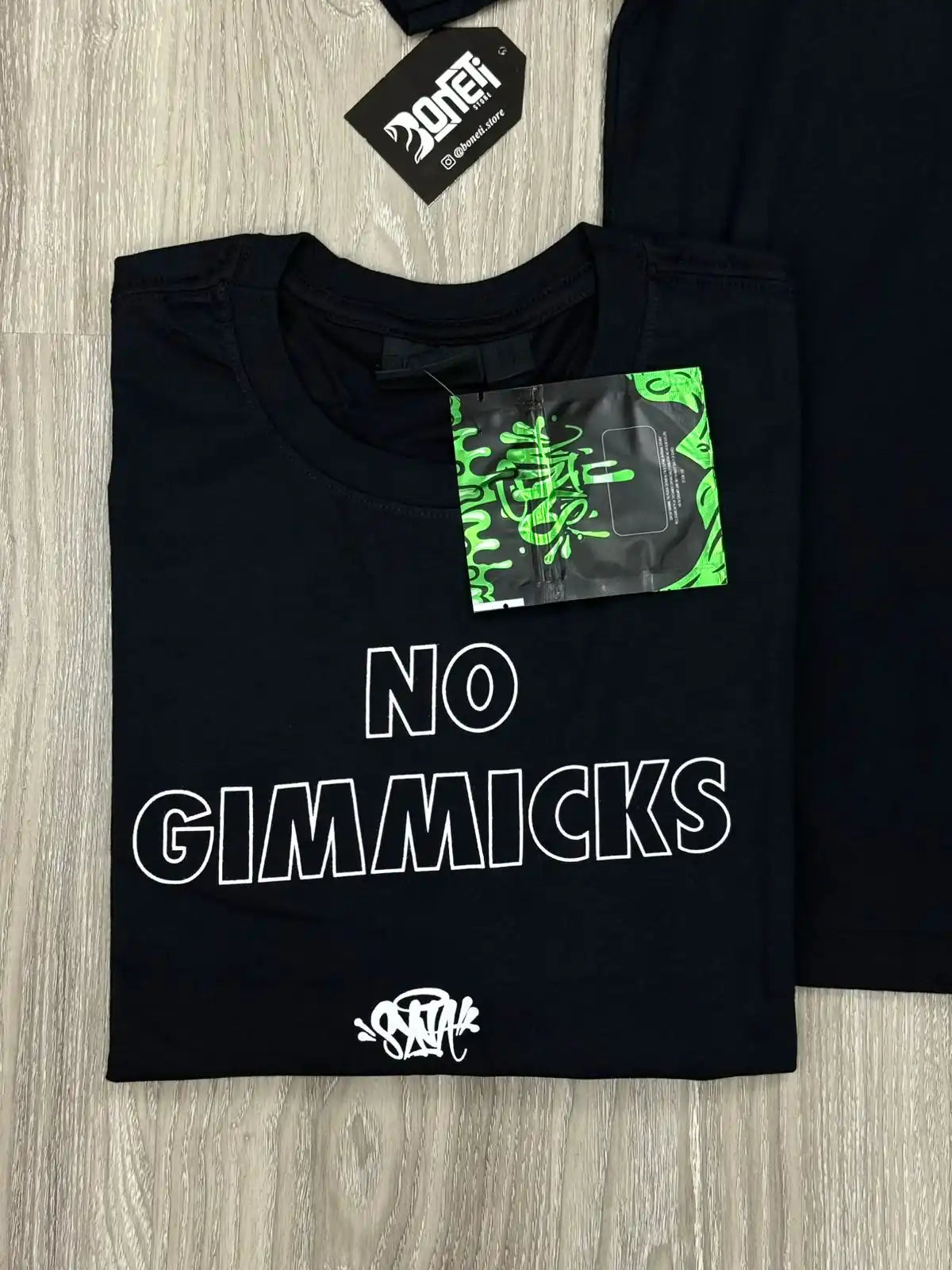 CAMISETA SYNA NO GIMMICKS - PRETA