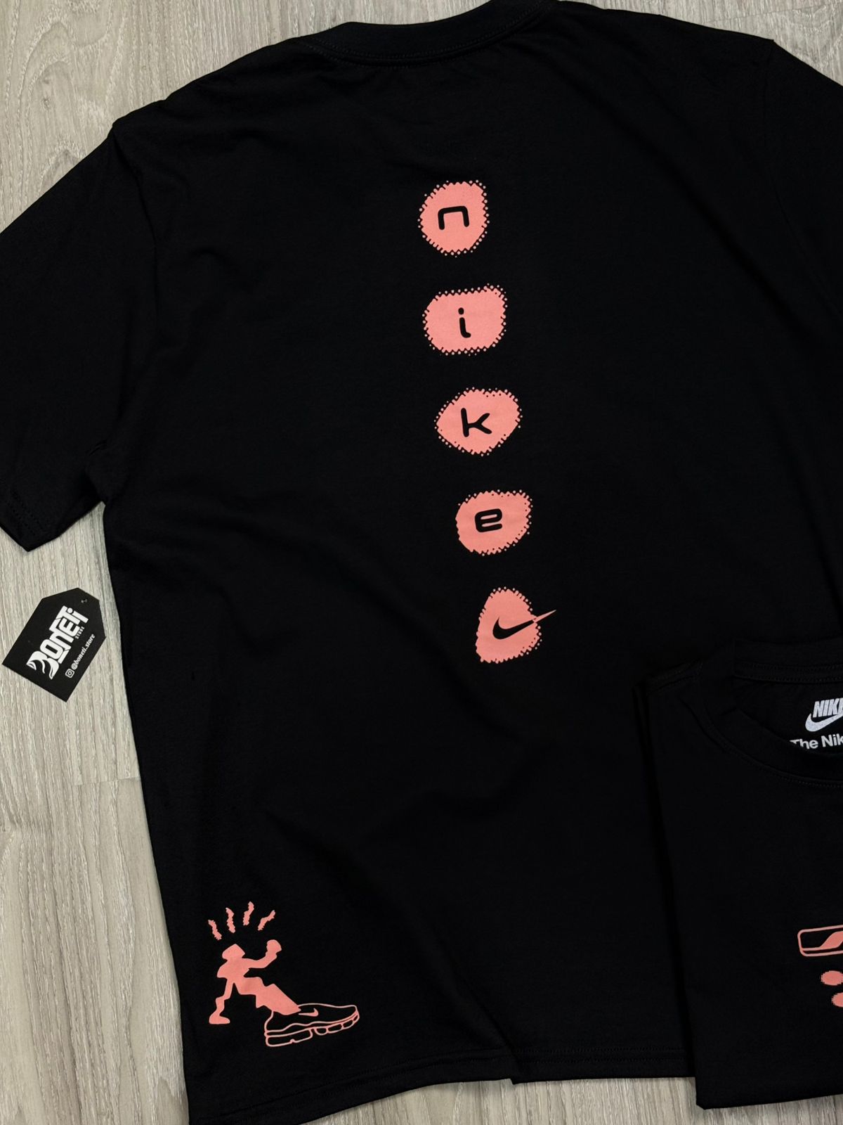 CAMISETA NK AIR MAX - PRETA