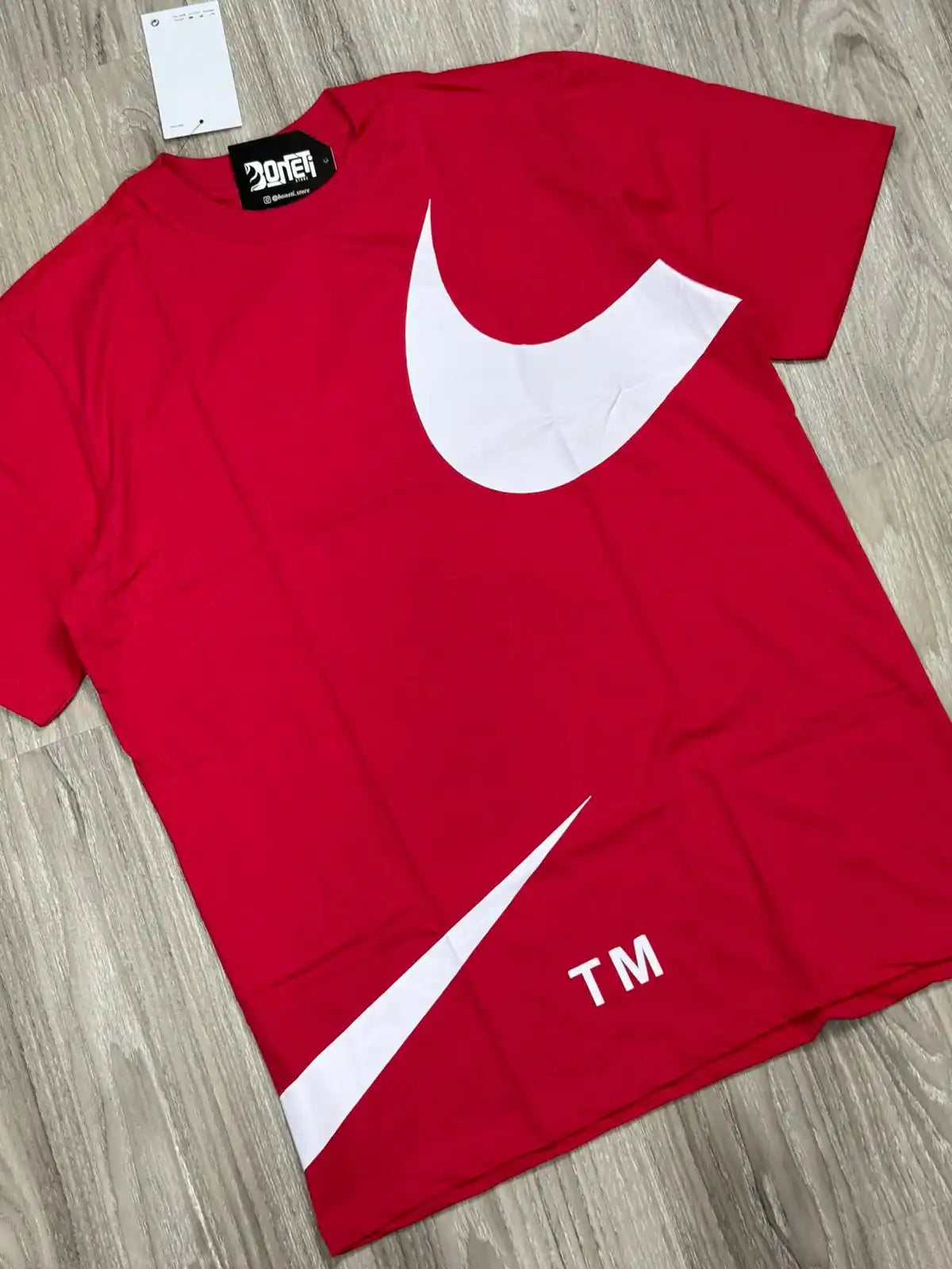 CAMISETA NK BIG SWOOSH TM - VERMELHA