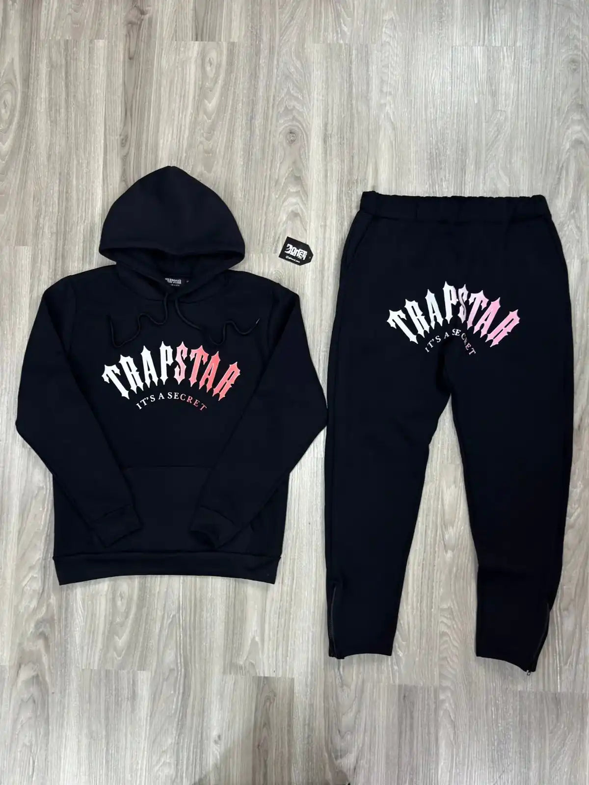 CONJUNTO TRAPSTAR IT'S A SECRET - PRETO