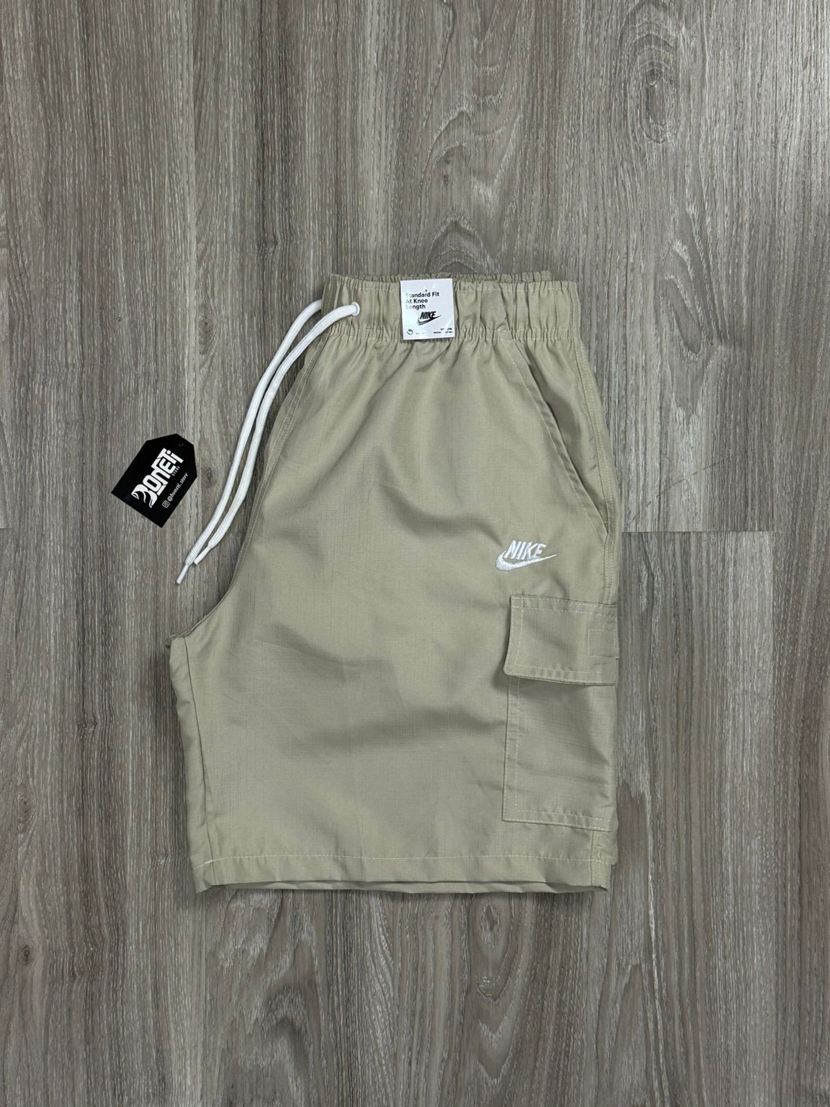 SHORTS RIP STOP CARGO NK CLUB - CREME