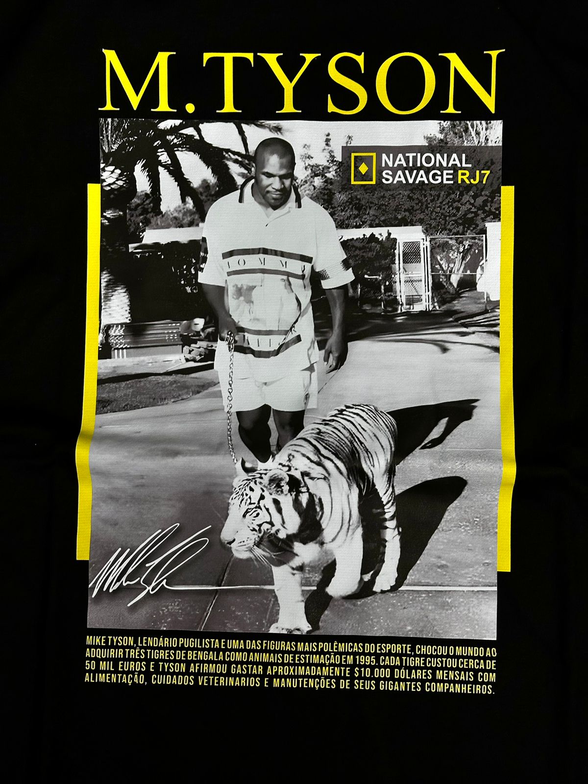 CAMISETA OVERSIZED RJ7 M. TYSON
