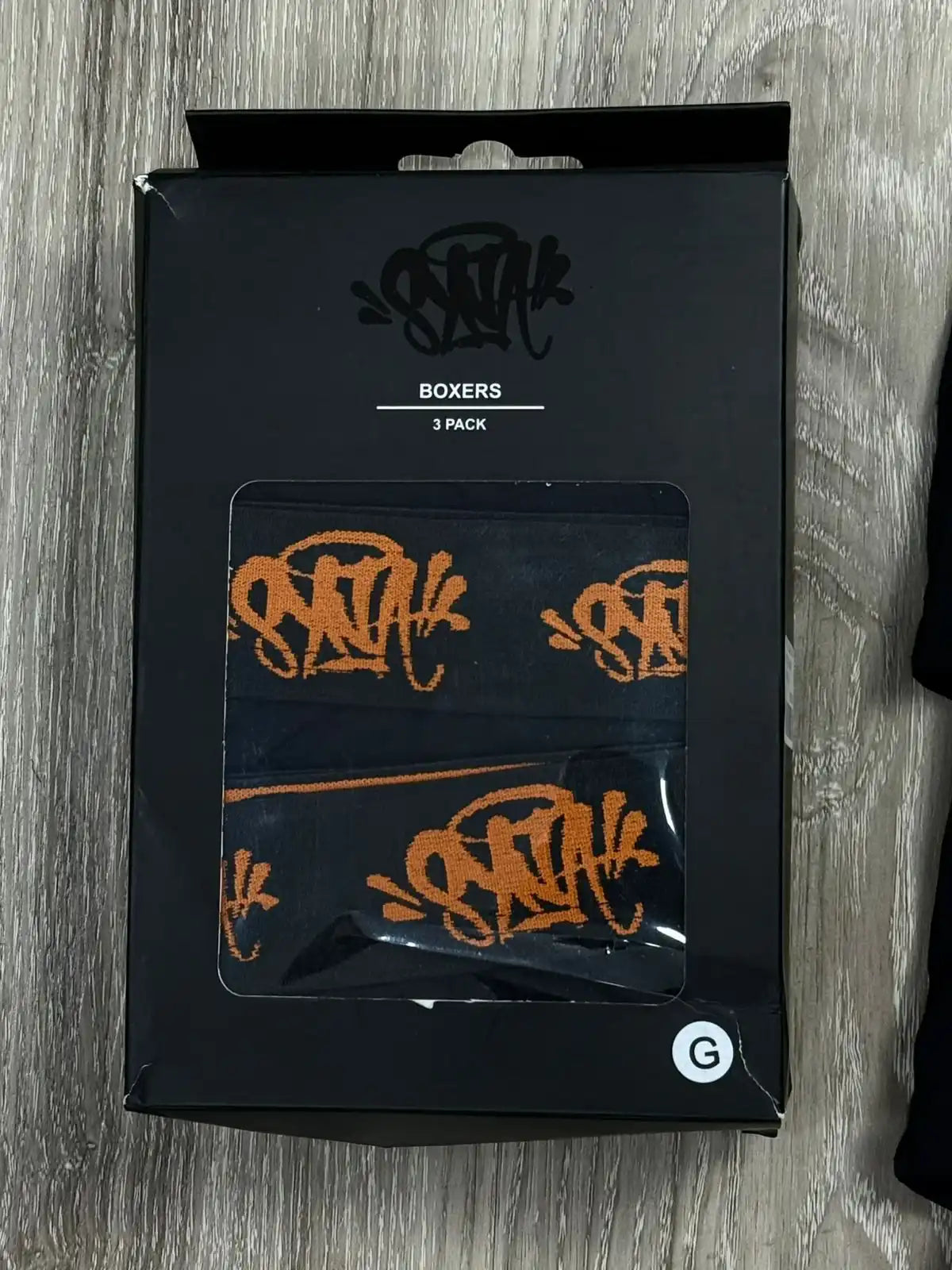 PACK 3 CUECAS SYNA WORLD - BLACK ORANGE