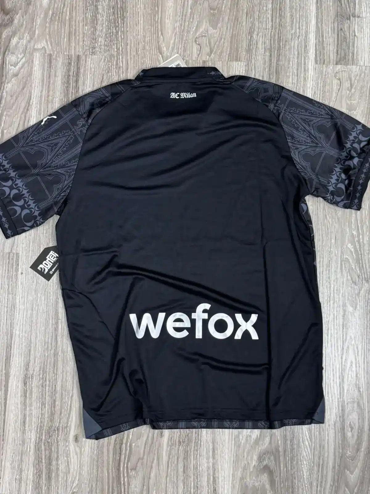 CAMISA MILAN PLEASURES 24/25 - PRETA