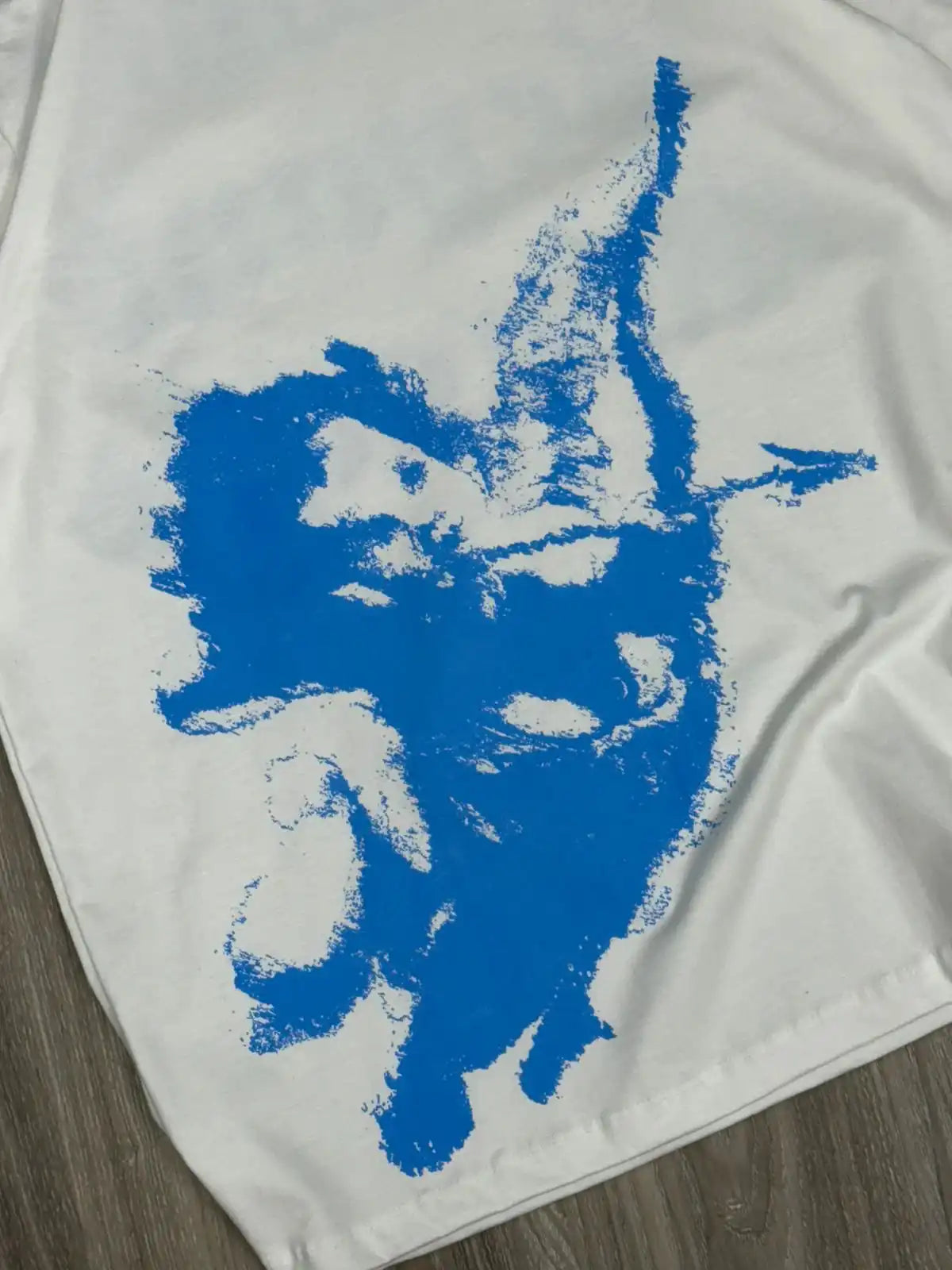 CAMISETA OVERSIZED OPLAN CUPID - OFF BLUE