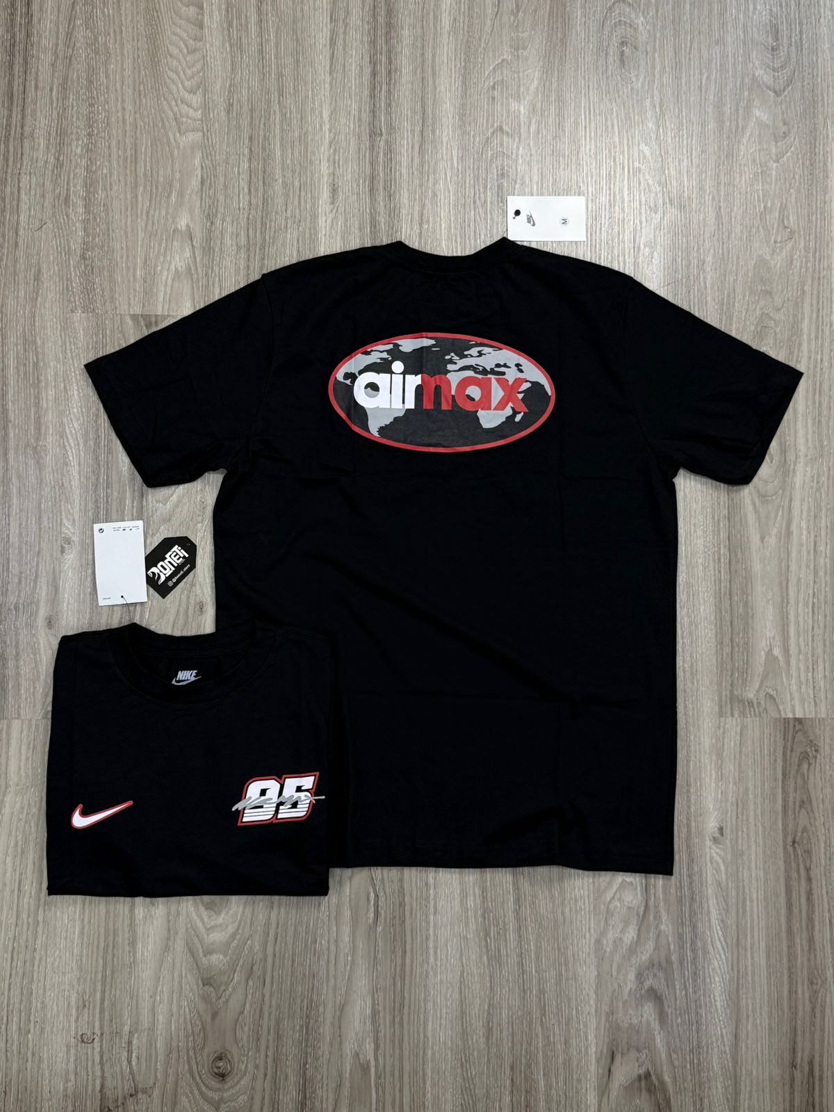 CAMISETA NK AIR MAX 95 - PRETA
