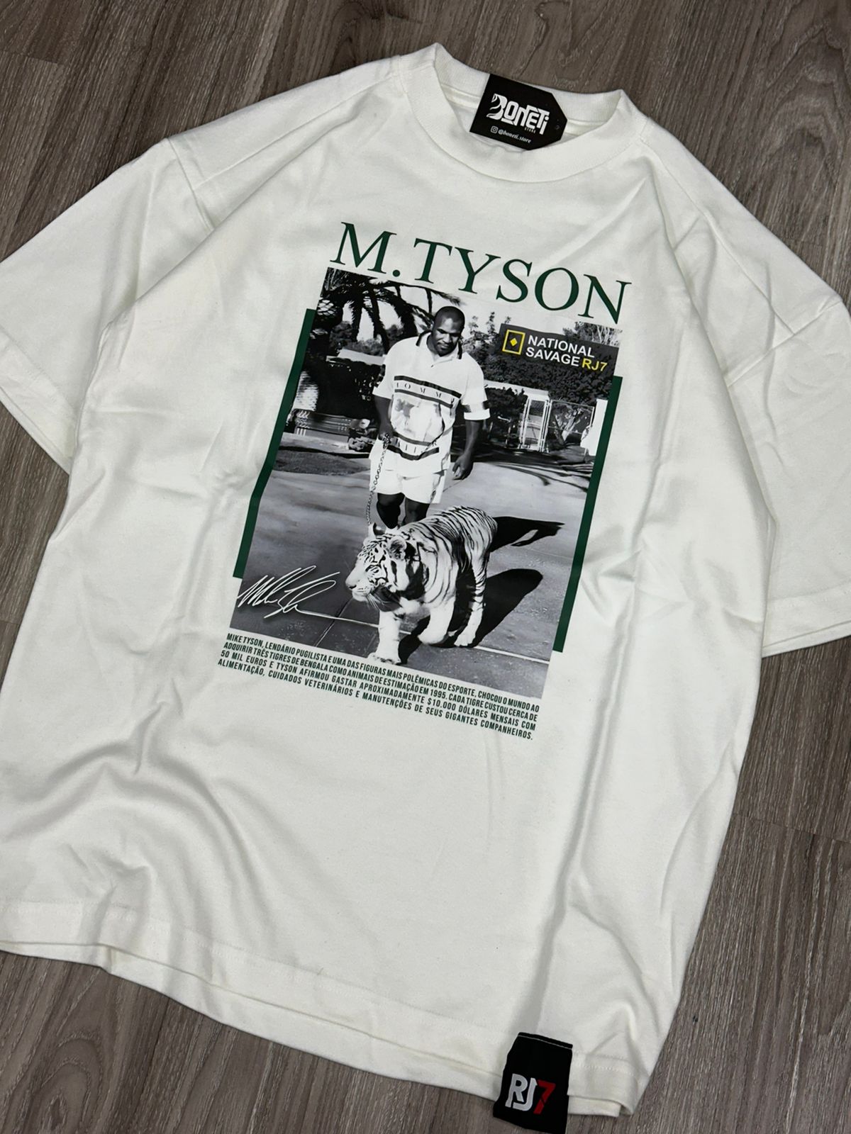 CAMISETA OVERSIZED RJ7 M. TYSON