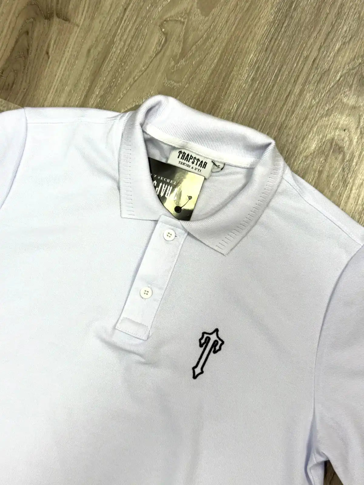 CAMISA POLO TRAPSTAR IRONGATE - BRANCA