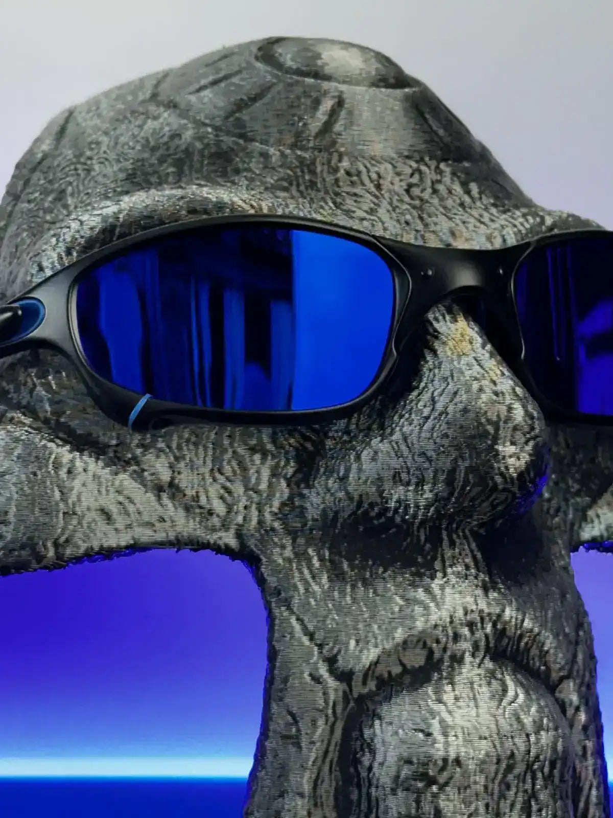 ÓCULOS OAK JULIET CARBON LENTE NEOM BLUE