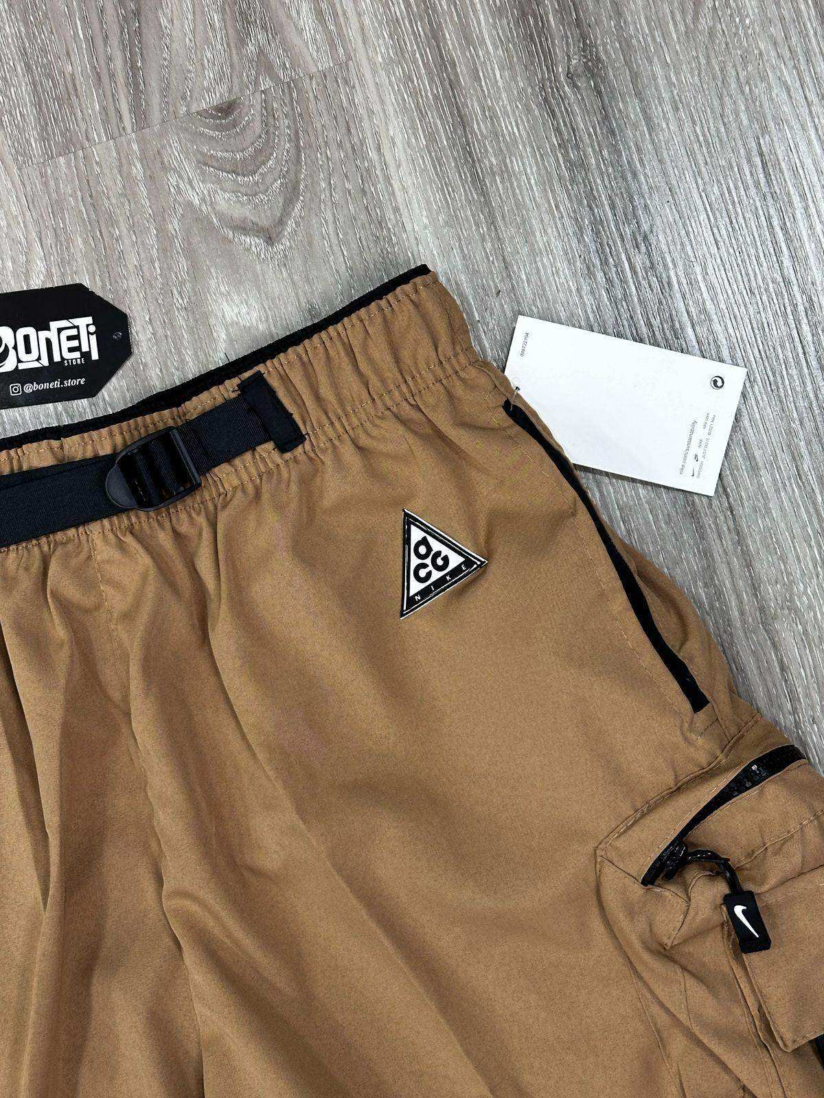 SHORTS TACTEL CARGO NK ACG - MARROM