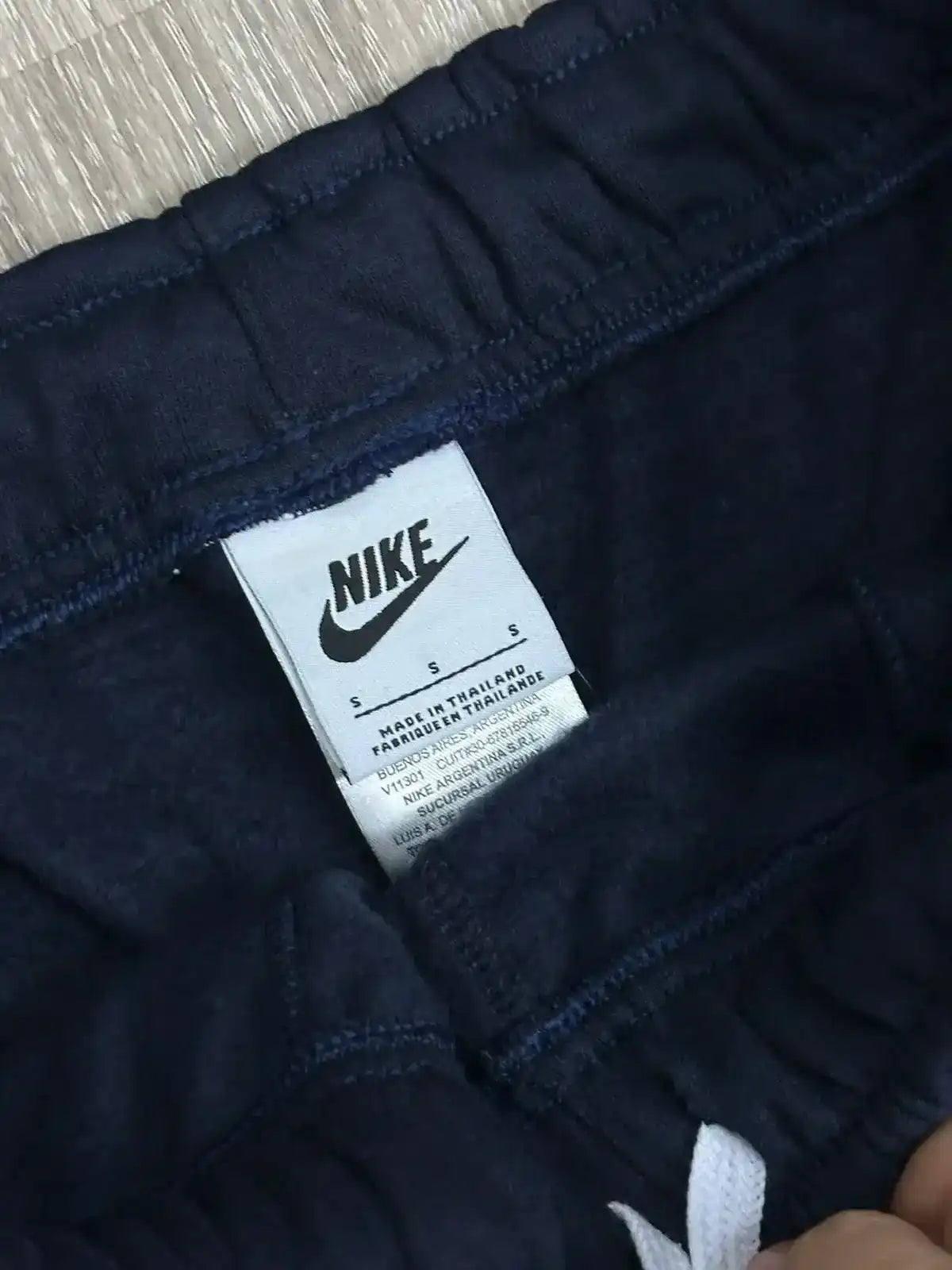 SHORTS MOLETOM NK BIG SWOOSH - AZUL MARINHO