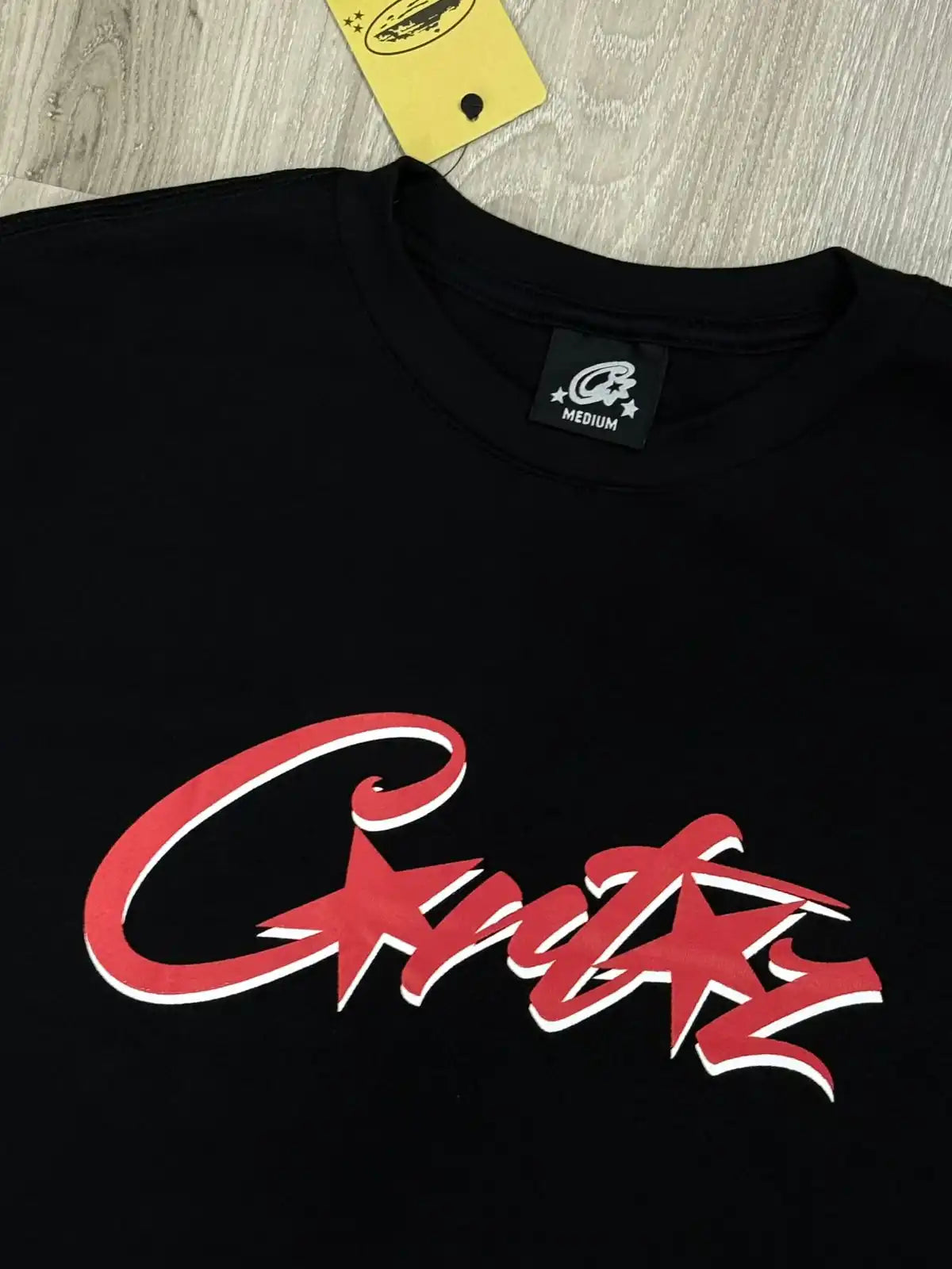 CAMISETA CORTEIZ SHINNING STAR - PRETA