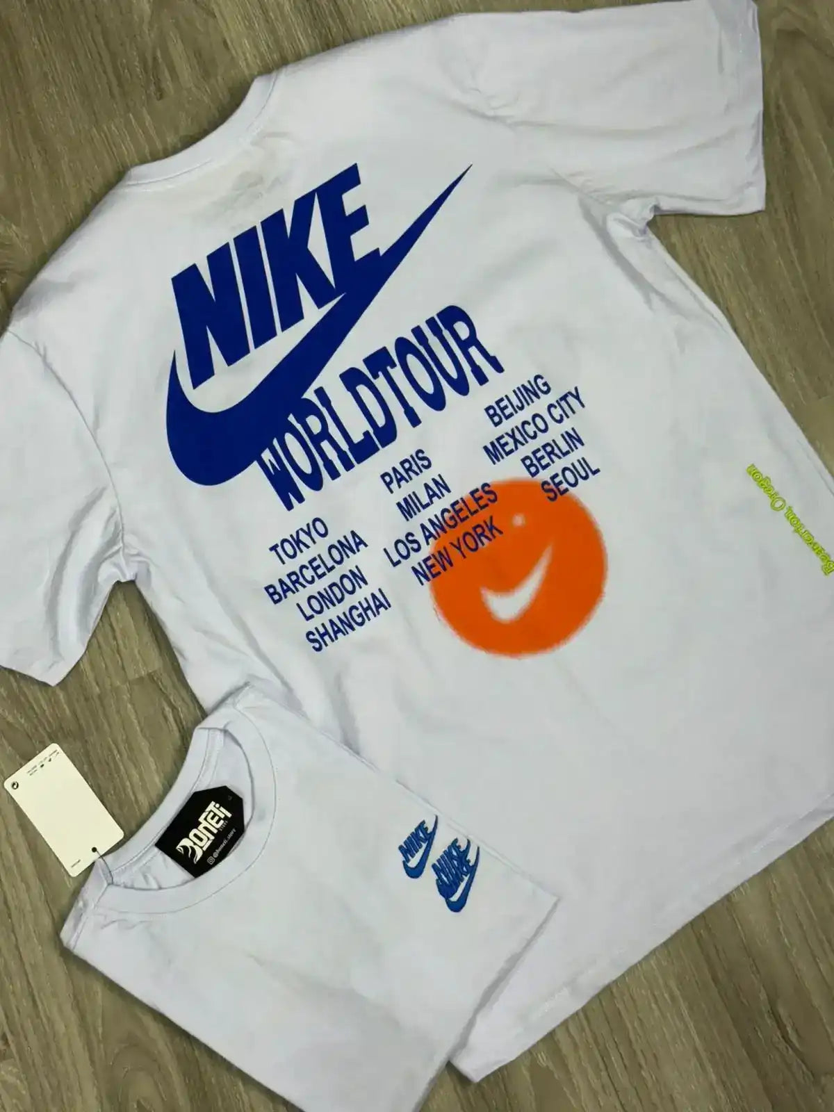 CAMISETA NK WORLD TOUR 2025 - BRANCA