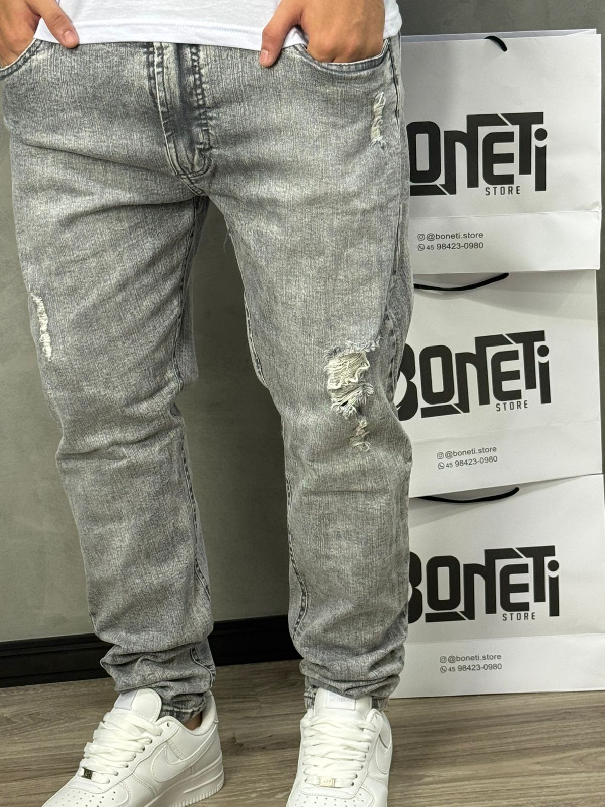 CALÇA JEANS SKINNY ESTONADA JAY JONES - 8307