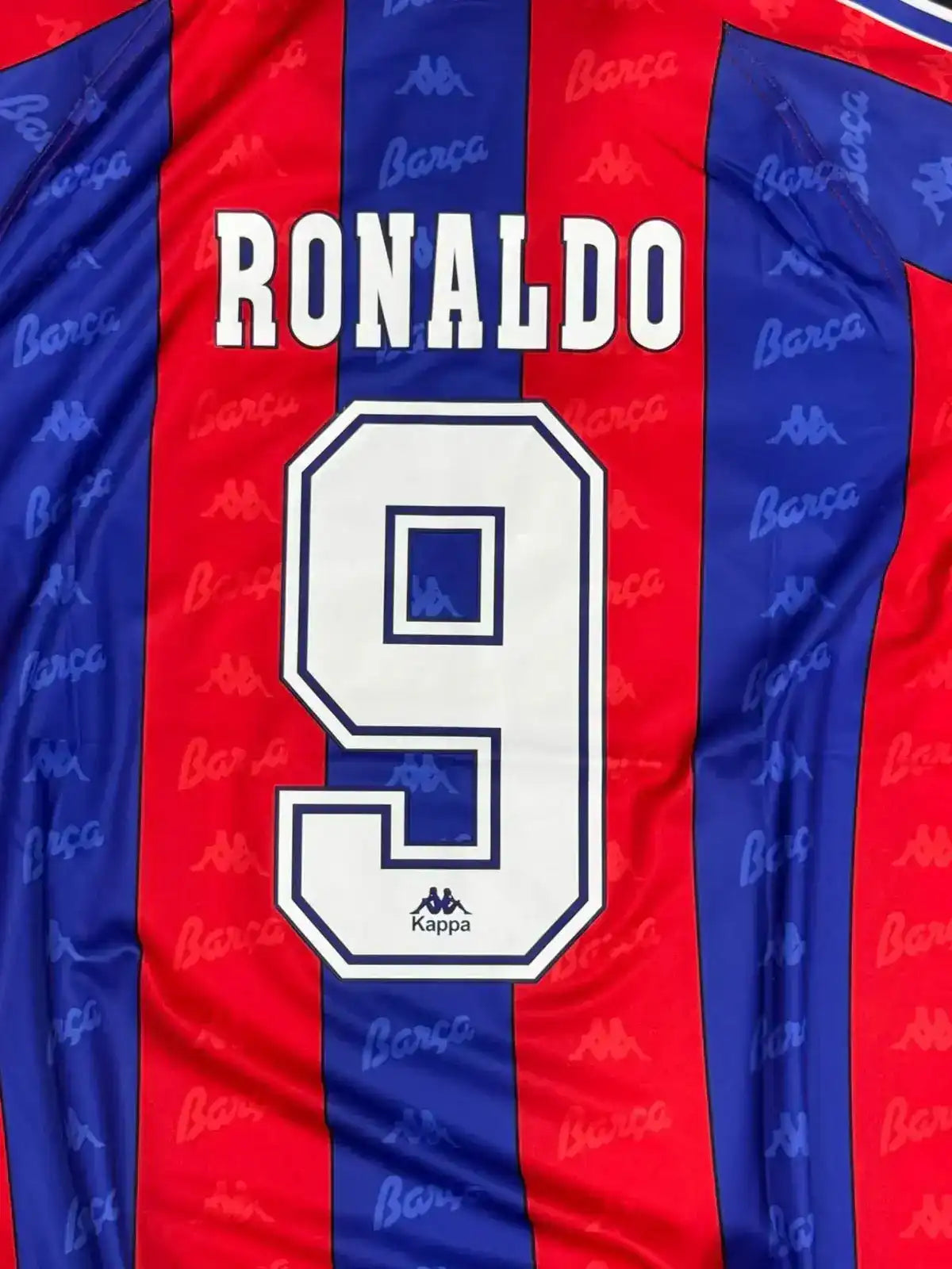 CAMISA RETRÔ BARCELONA 1997 - RONALDO 9